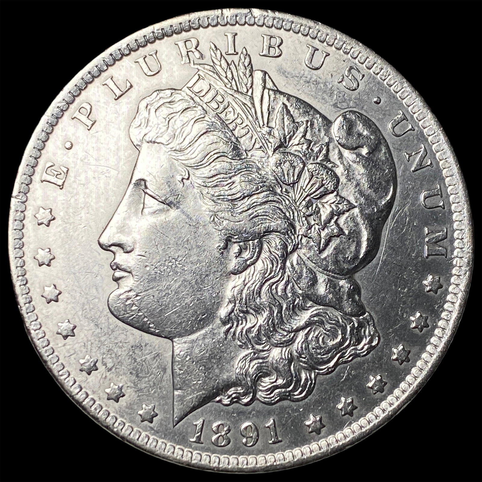 1891-CC Silver Morgan Dollar UNCIRCULATED: 1891-CC Silver Morgan Dollar UNCIRCULATED
