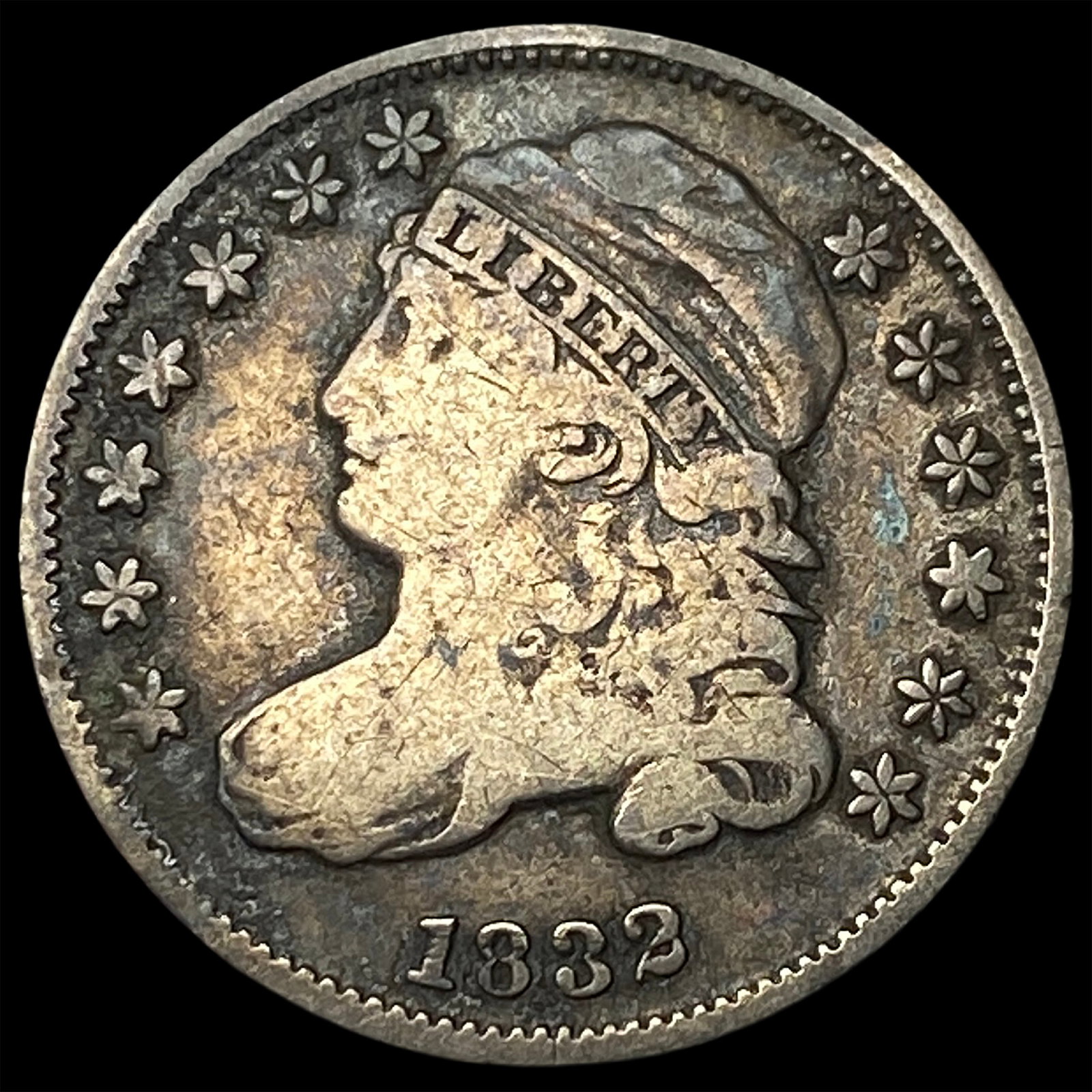1832 Capped Bust Dime LIGHTLY CIRCULATED: 1832 Capped Bust Dime LIGHTLY CIRCULATED