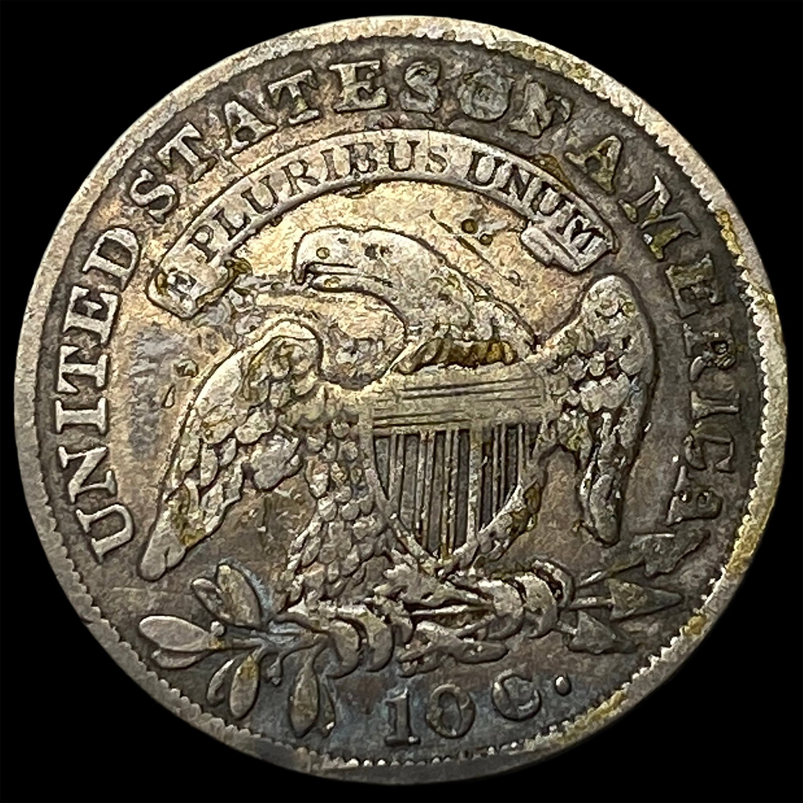 1832 Capped Bust Dime LIGHTLY CIRCULATED - 2
