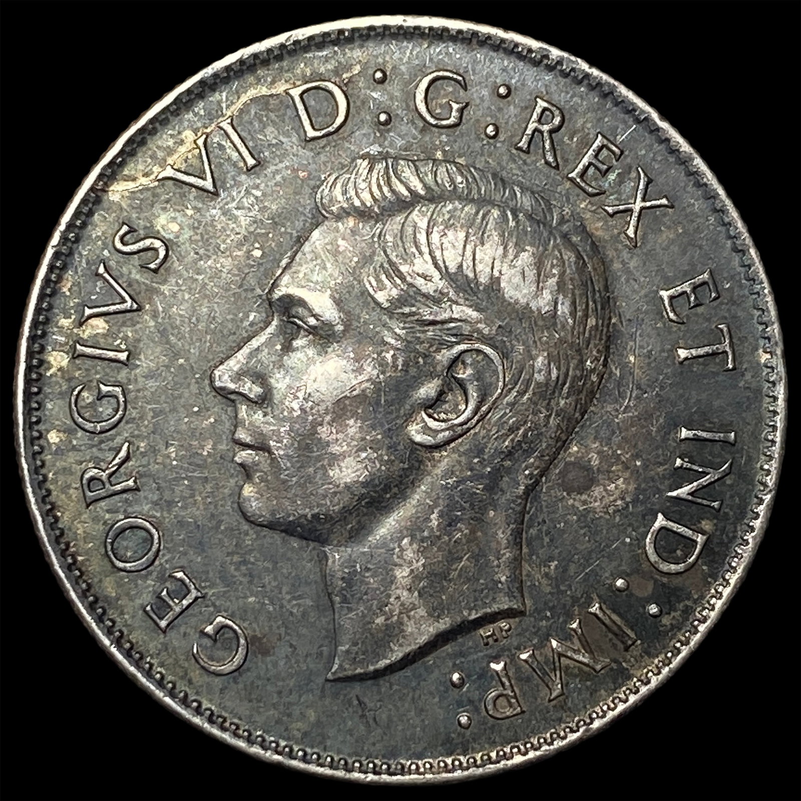 1943 Canada Silver 50 Cents CHOICE AU: 1943 Canada Silver 50 Cents CHOICE AU