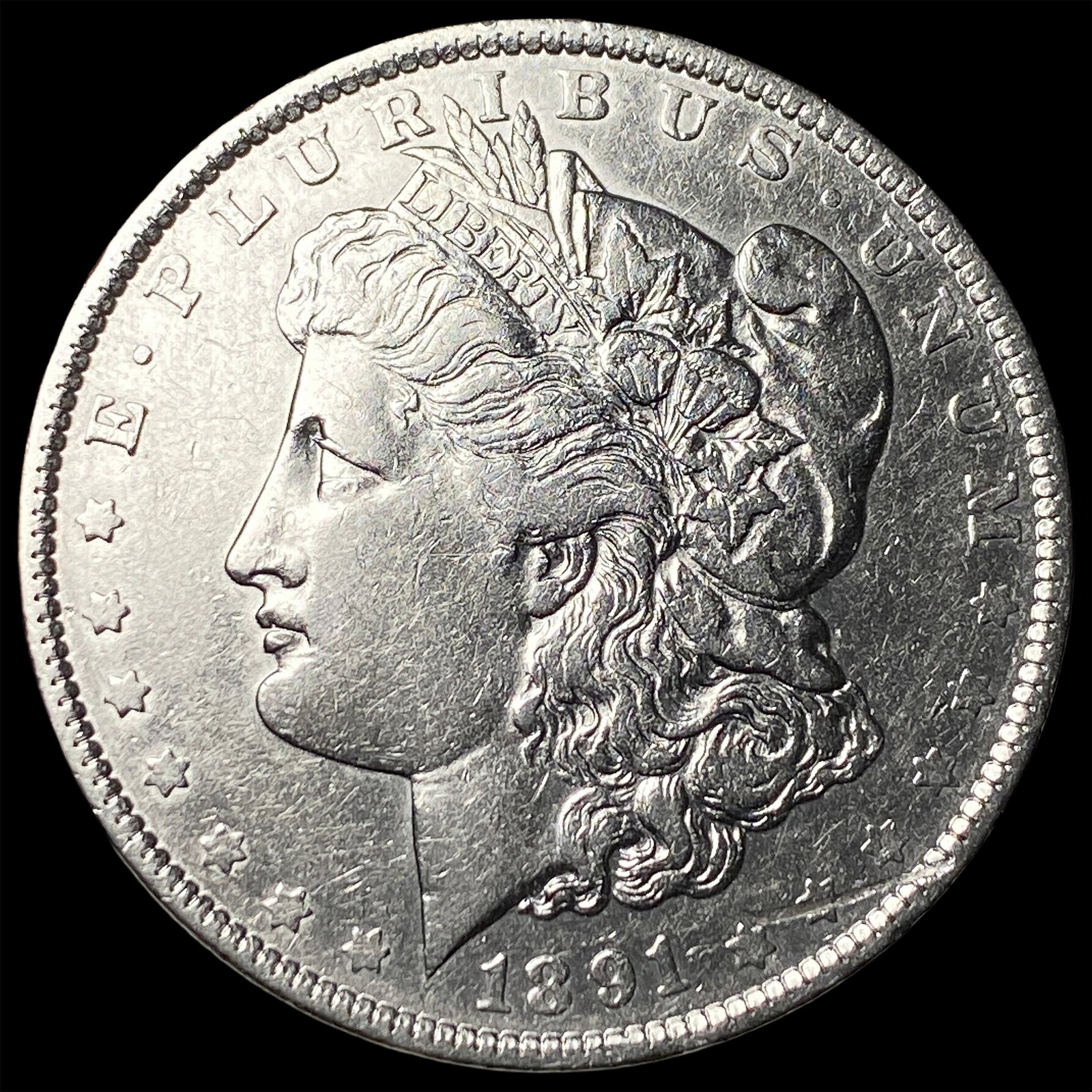 1891-O Silver Morgan Dollar HIGH GRADE: 1891-O Silver Morgan Dollar HIGH GRADE