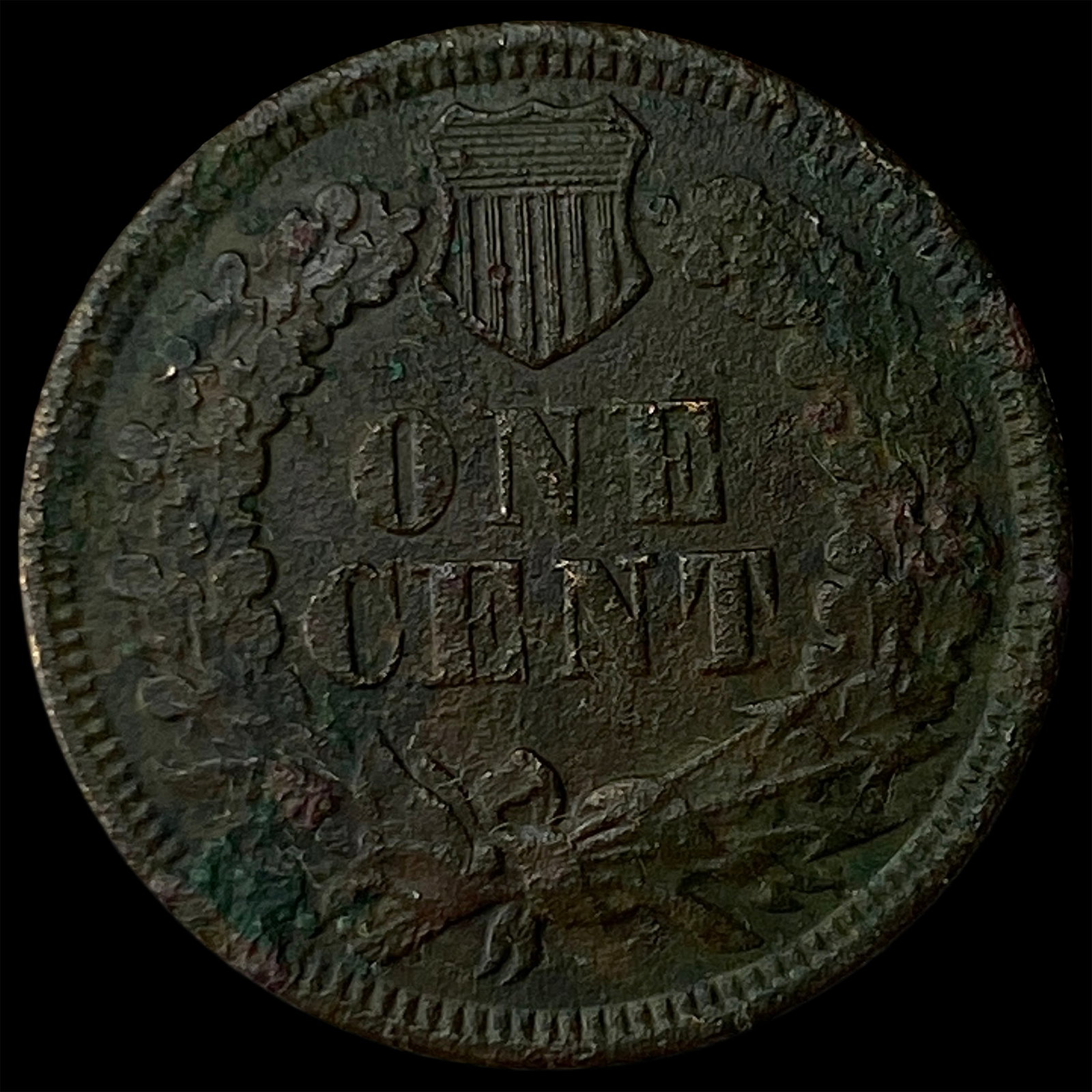 1876 Indian Head Cent LIGHTLY CIRCULATED - 2