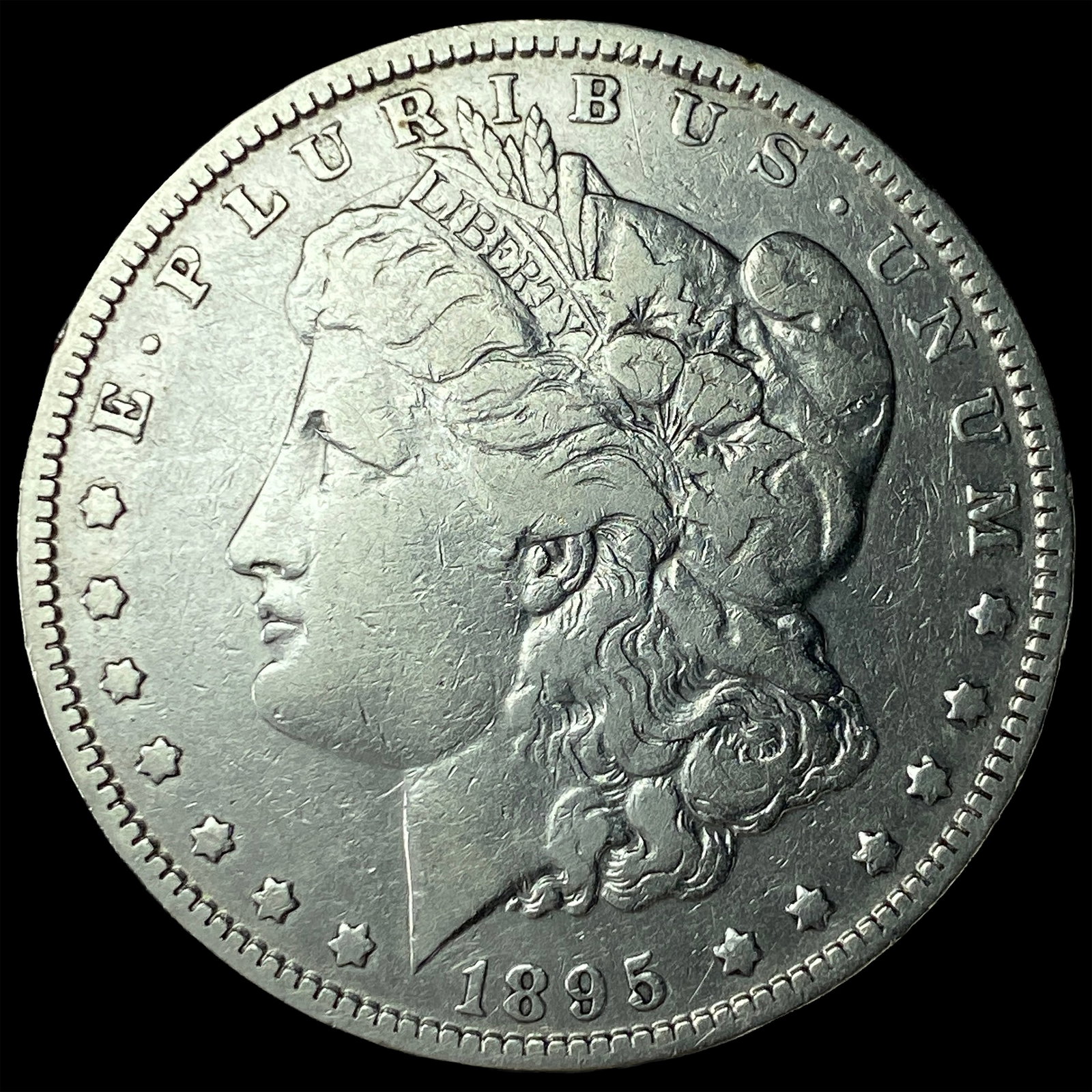 1895-O Silver Morgan Dollar NEARLY UNCIRCULATED: 1895-O Silver Morgan Dollar NEARLY UNCIRCULATED