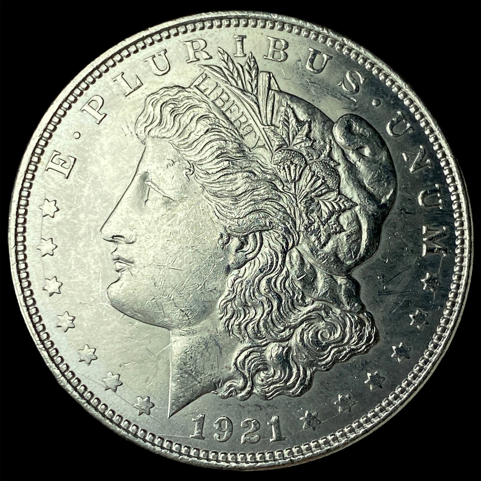 1921 Silver Morgan Dollar UNCIRCULATED: 1921 Silver Morgan Dollar UNCIRCULATED