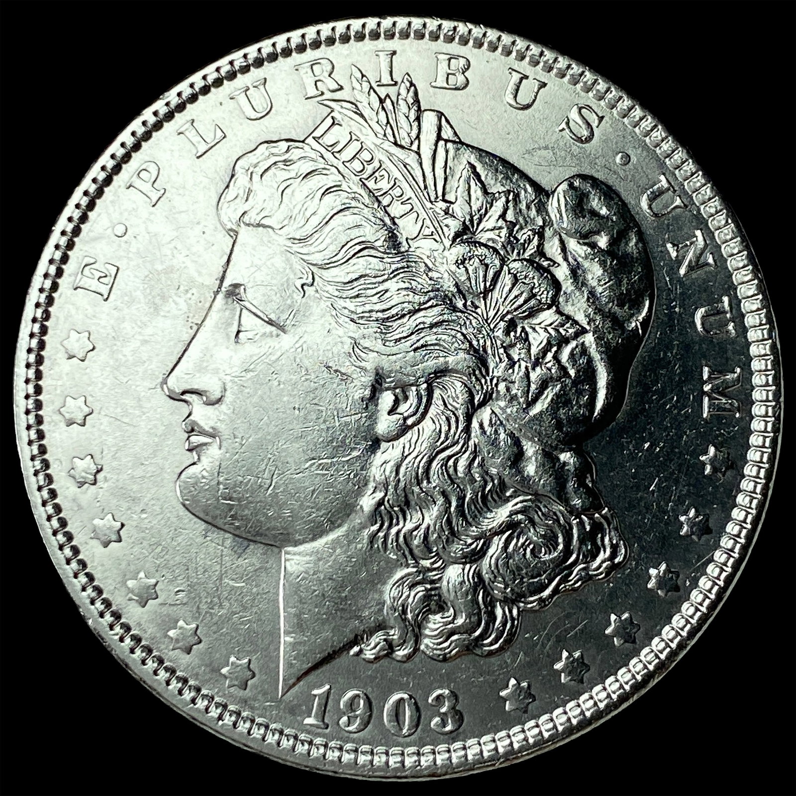 1903 Morgan Silver Dollar CLOSELY UNCIRCULATED: 1903 Morgan Silver Dollar CLOSELY UNCIRCULATED