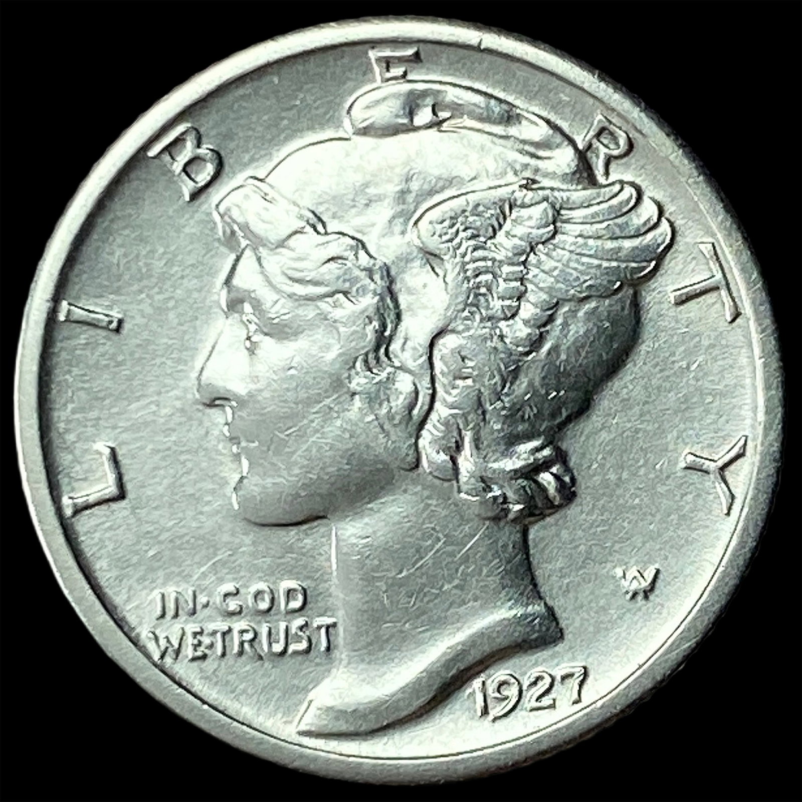 1927 Mercury Dime UNCIRCULATED (1 of 2)