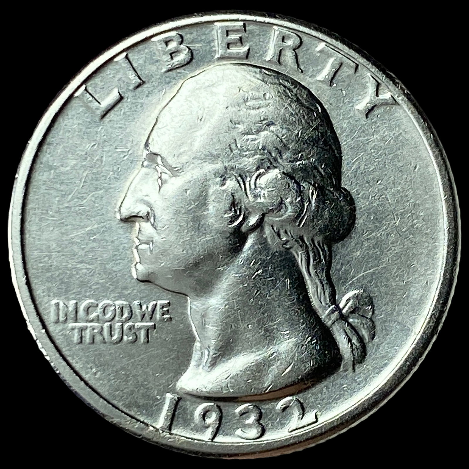1932-D Silver Washington Quarter UNCIRCULATED: 1932-D Silver Washington Quarter UNCIRCULATED