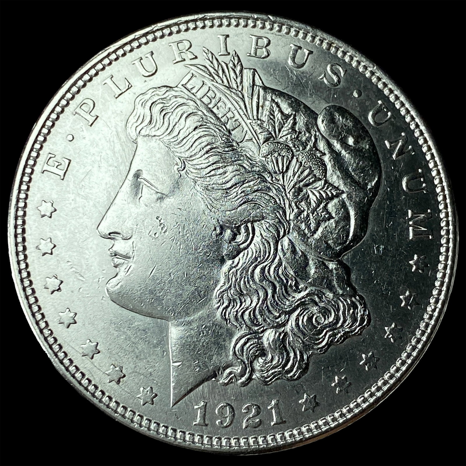 1921 Silver Morgan Dollar UNCIRCULATED: 1921 Silver Morgan Dollar UNCIRCULATED
