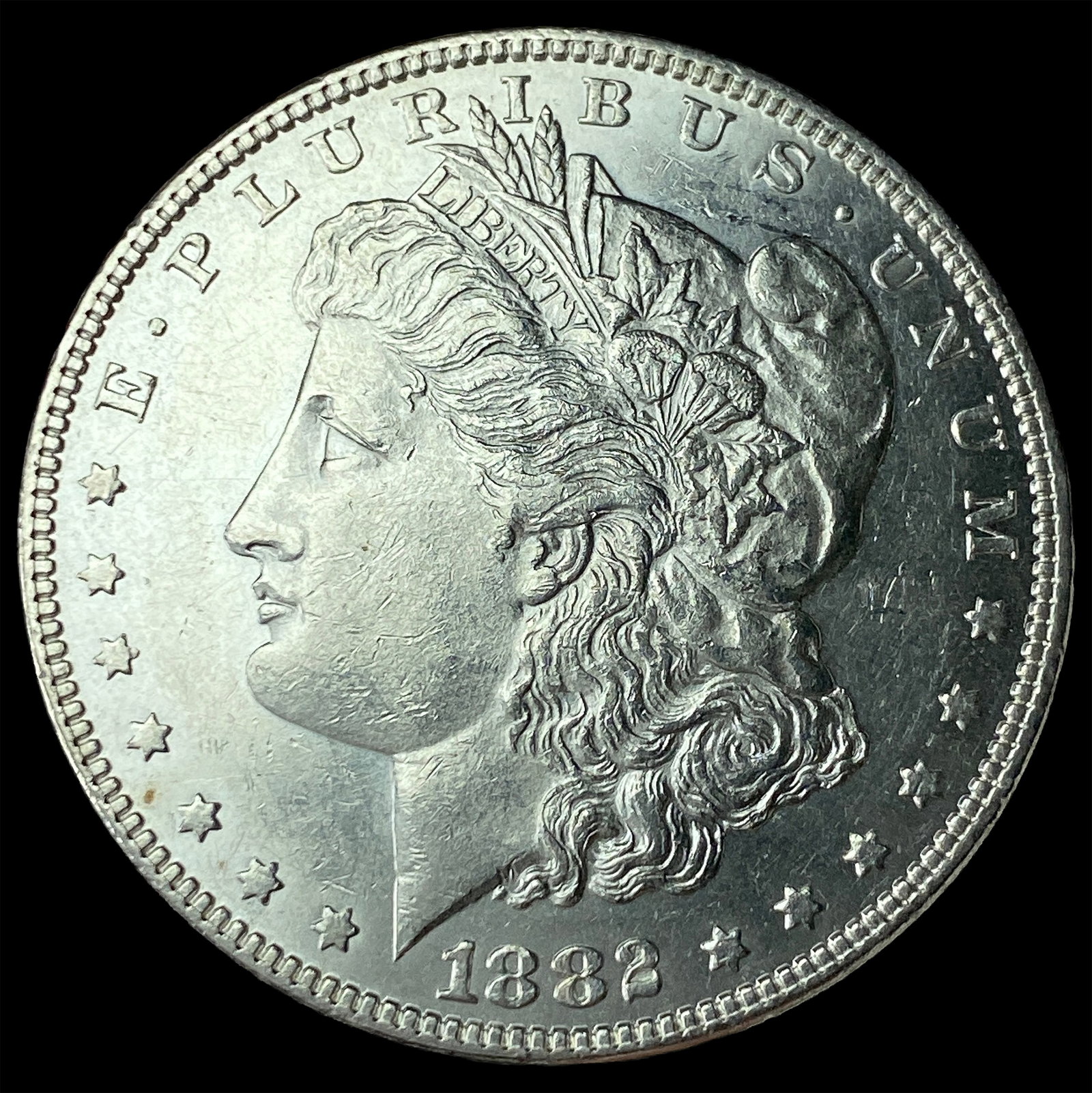 1882-S Silver Morgan Dollar UNCIRCULATED: 1882-S Silver Morgan Dollar UNCIRCULATED