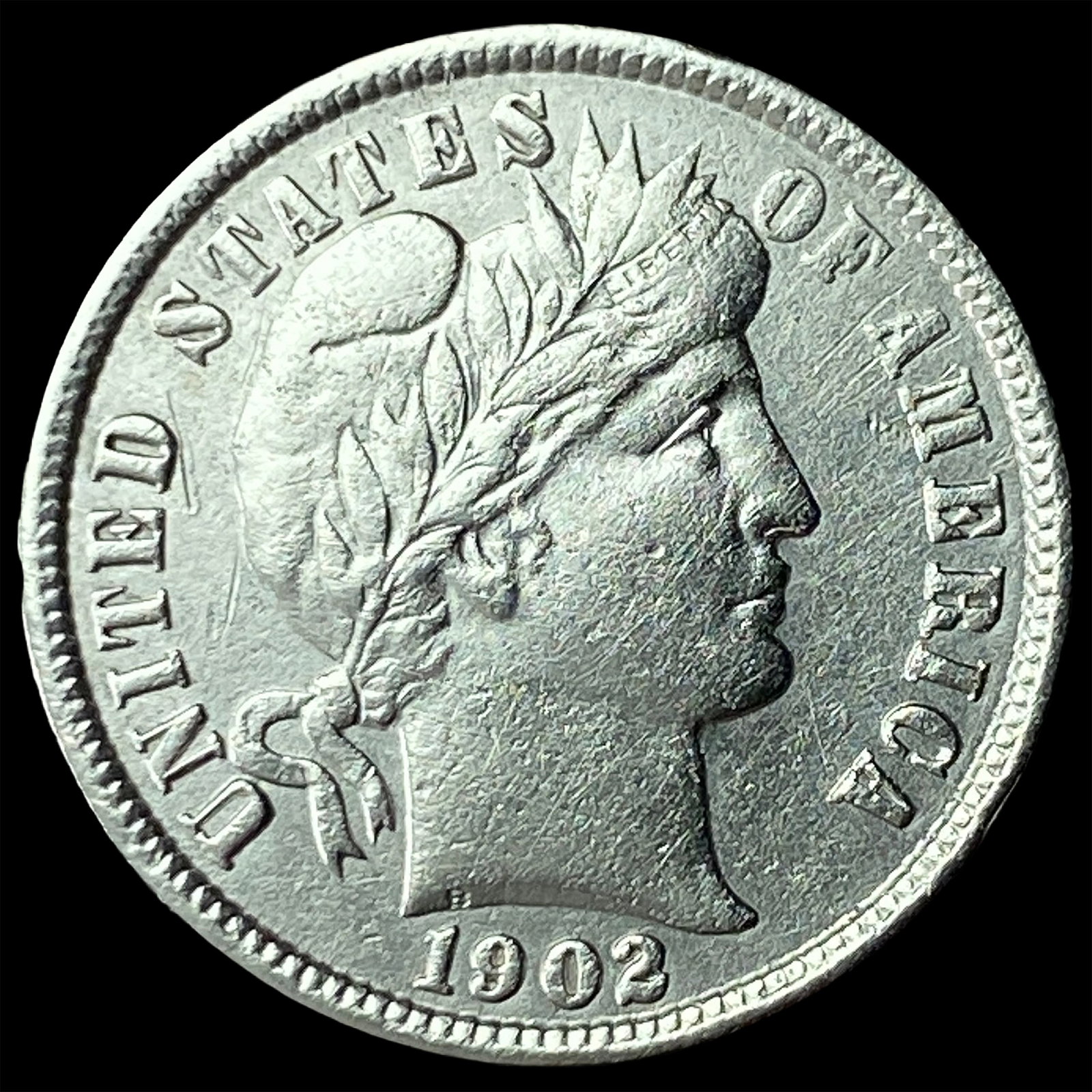 1902 Barber Dime HIGH GRADE: 1902 Barber Dime HIGH GRADE