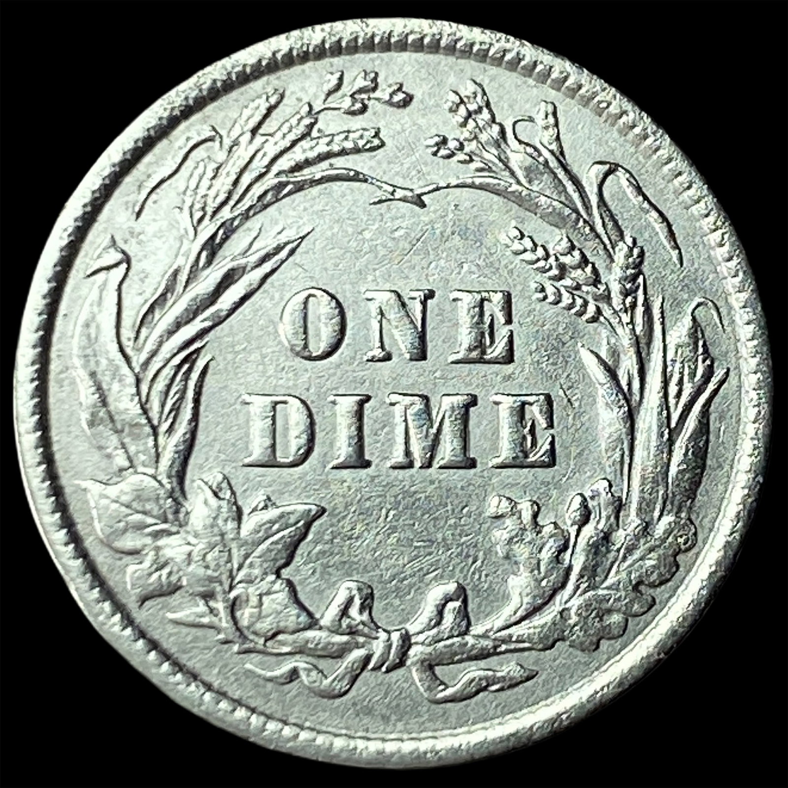 1902 Barber Dime HIGH GRADE - 2