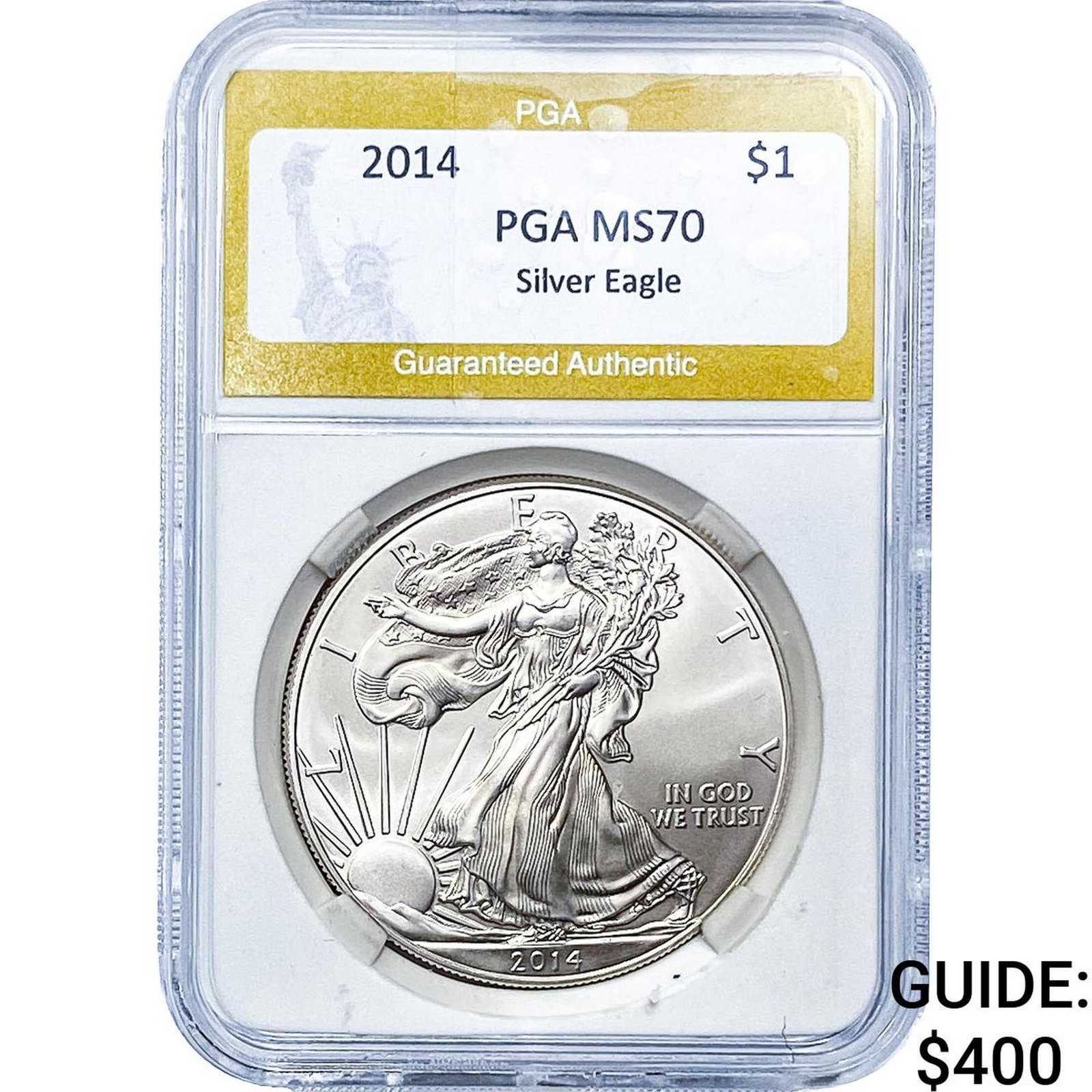 2014 Silver Eagle PGA MS70: 2014 Silver Eagle PGA MS70