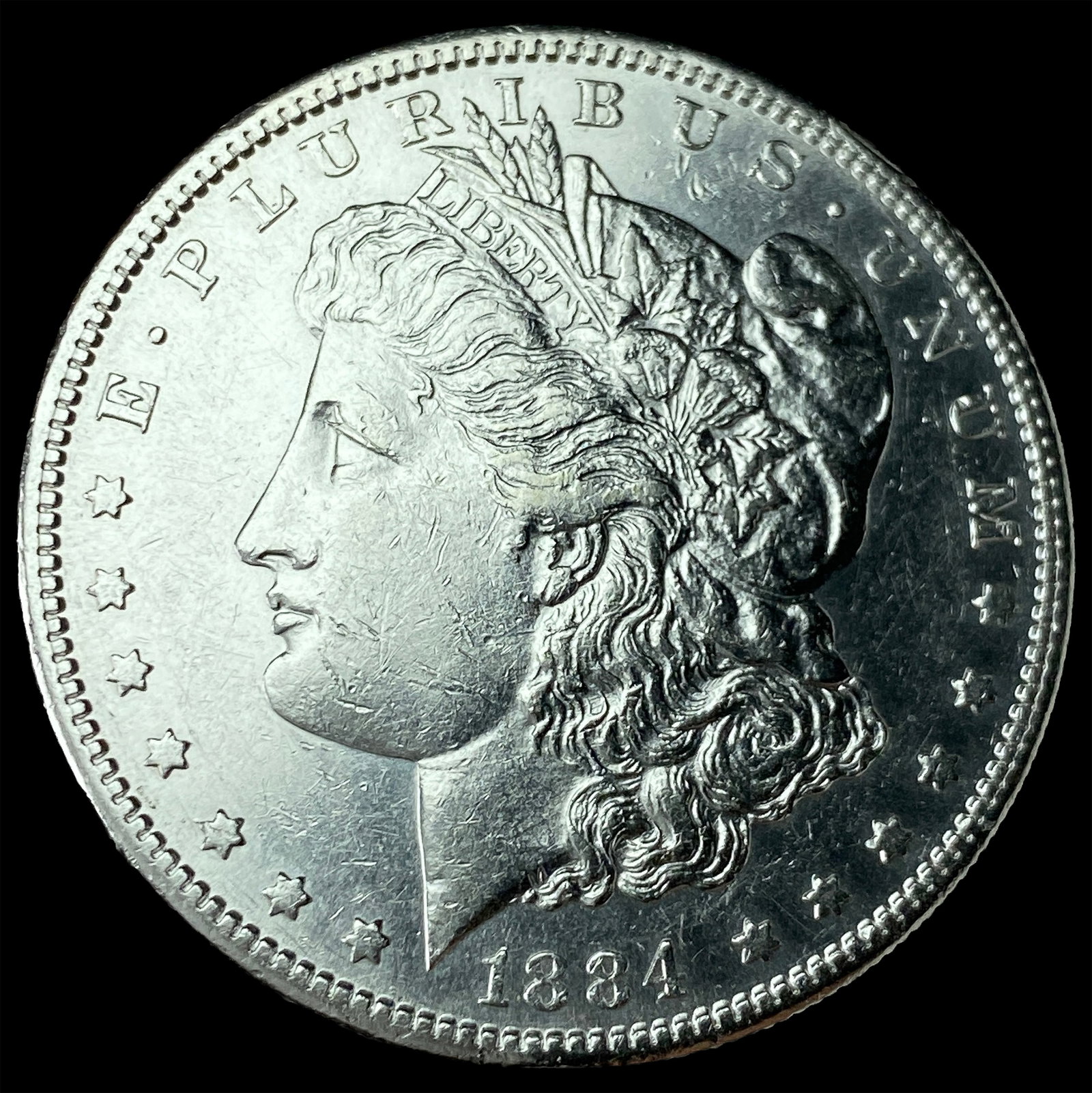 1884 Morgan Silver Dollar UNCIRCULATED: 1884 Morgan Silver Dollar UNCIRCULATED