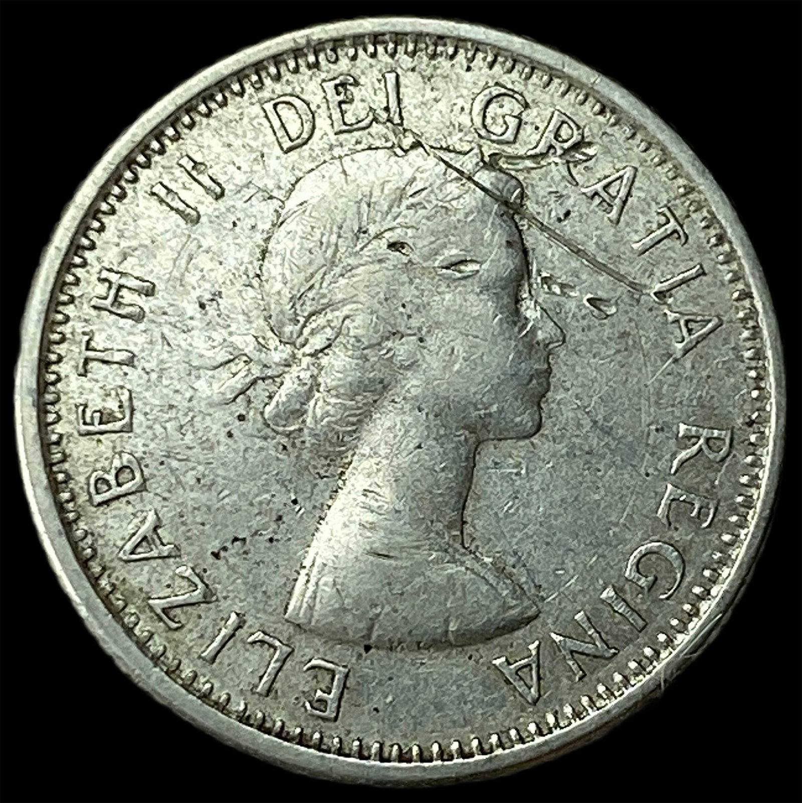 1963 Canada Silver 10 Cents HIGH GRADE: 1963 Canada Silver 10 Cents HIGH GRADE