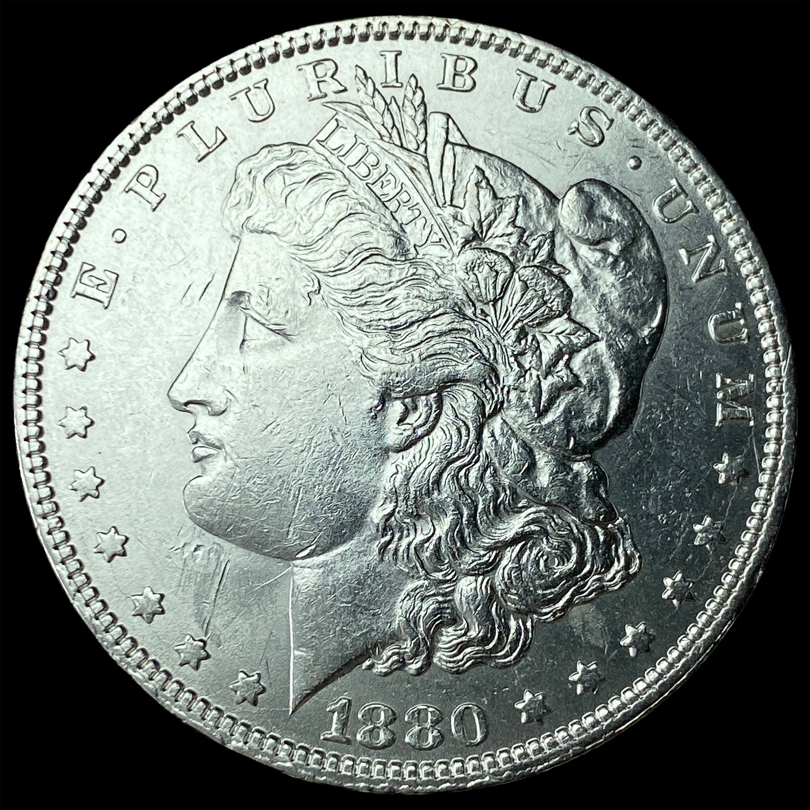 1880-S Silver Morgan Dollar UNCIRCULATED: 1880-S Silver Morgan Dollar UNCIRCULATED