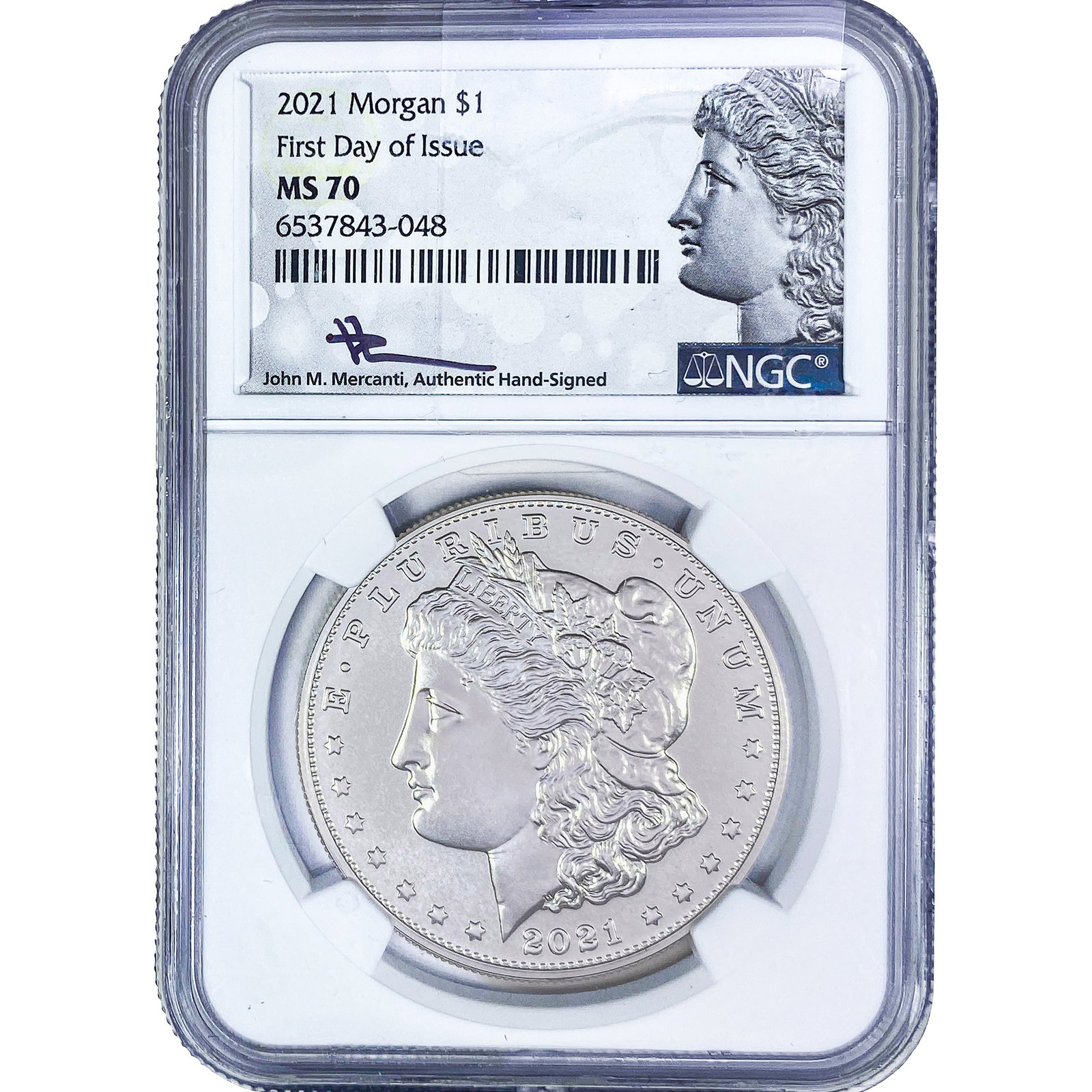 2021 Morgan Silver Dollar NGC MS70: 2021 Morgan Silver Dollar NGC MS70