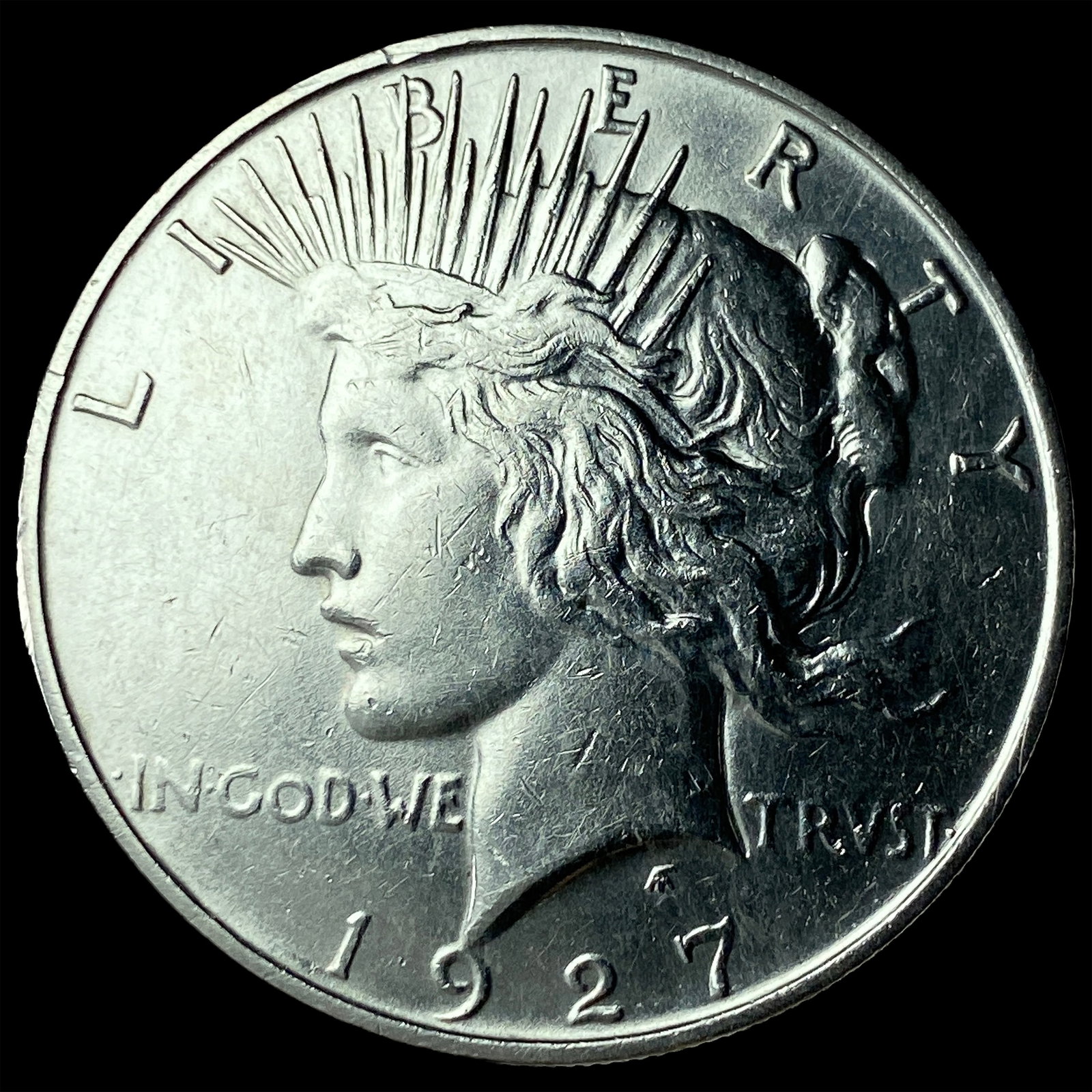 1927 Silver Peace Dollar UNCIRCULATED (1 of 2)