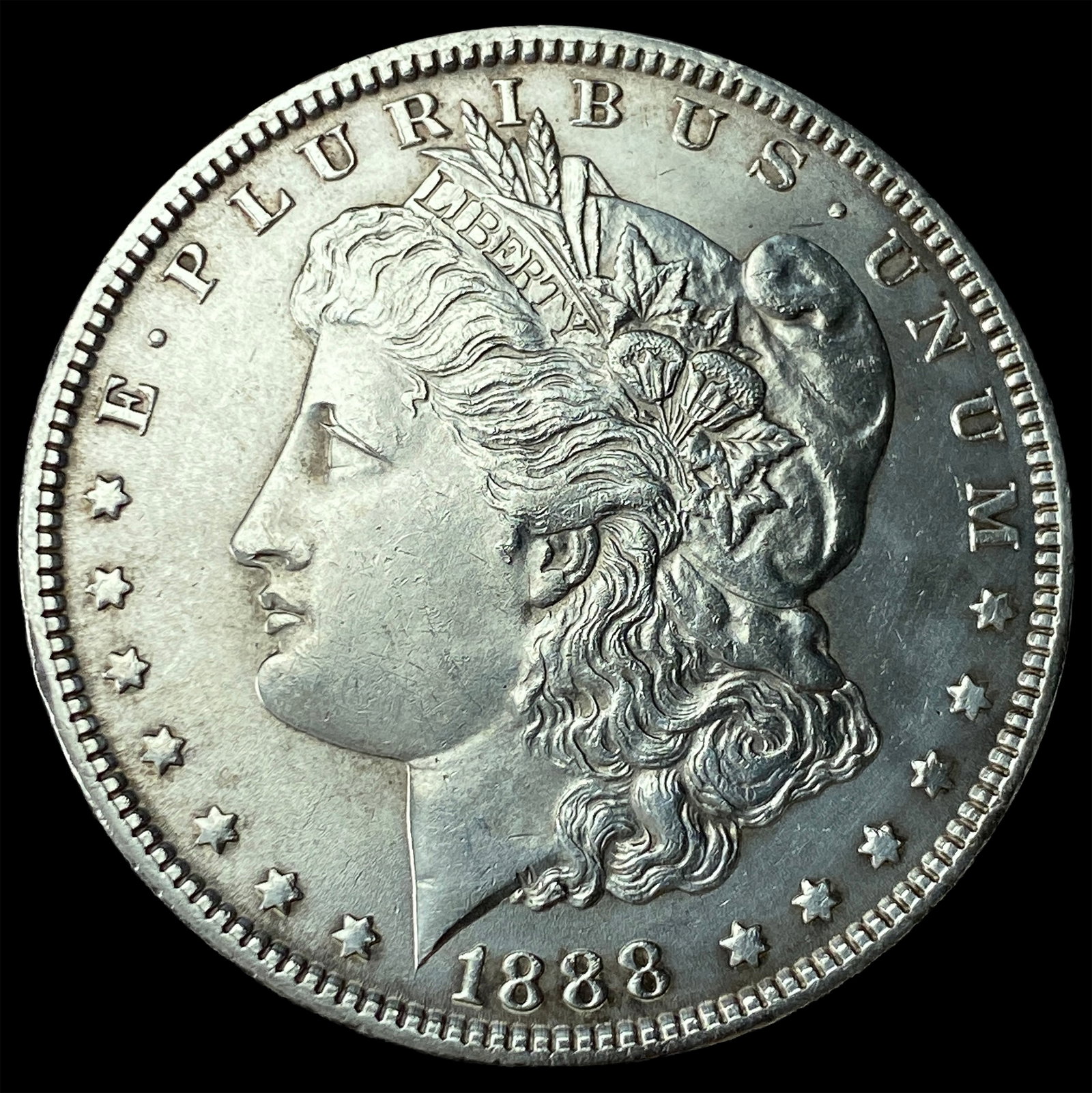 1888 Silver Morgan Dollar UNCIRCULATED: 1888 Silver Morgan Dollar UNCIRCULATED
