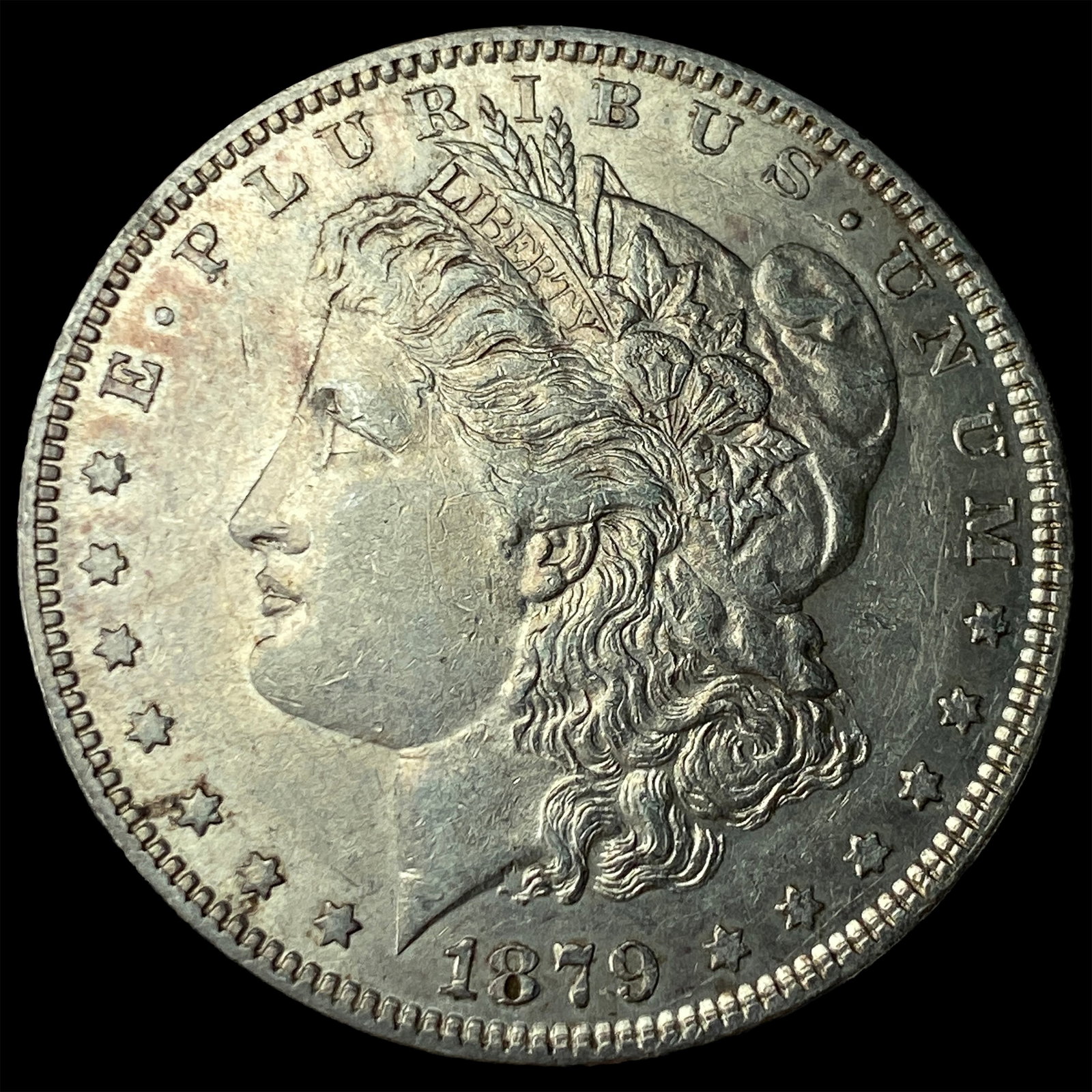 1879-S Silver Morgan Dollar CHOICE BU: 1879-S Silver Morgan Dollar CHOICE BU