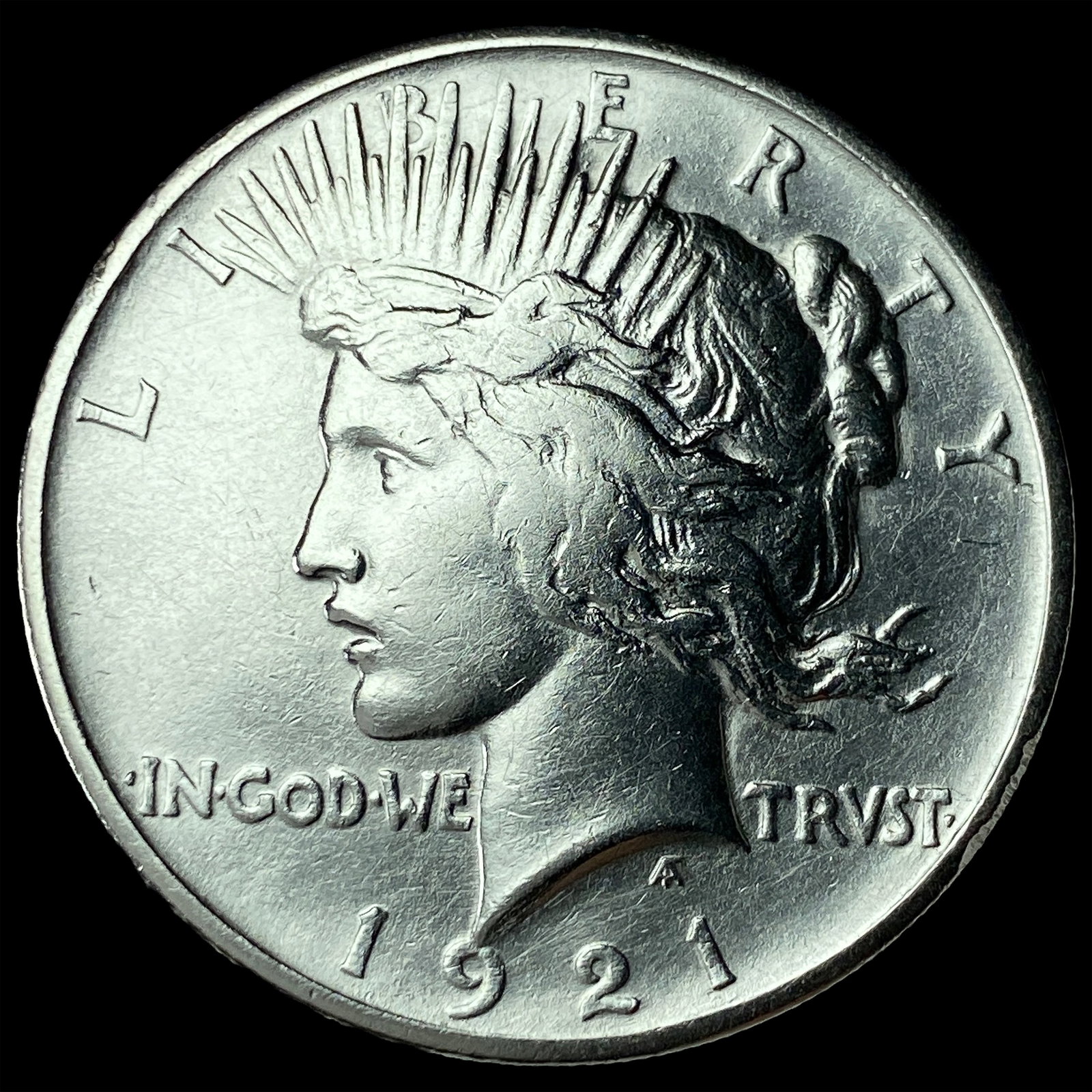 1921 Silver Peace Dollar UNCIRCULATED: 1921 Silver Peace Dollar UNCIRCULATED