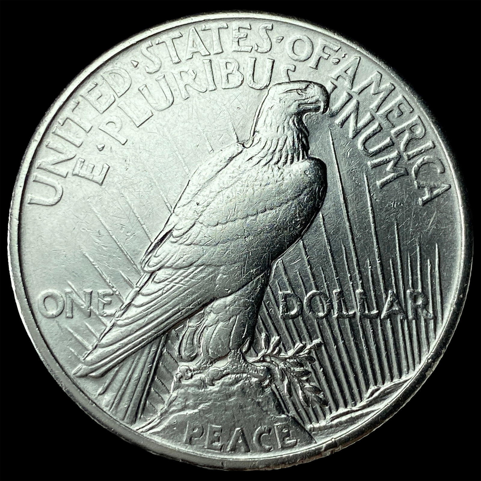 1921 Silver Peace Dollar UNCIRCULATED - 2