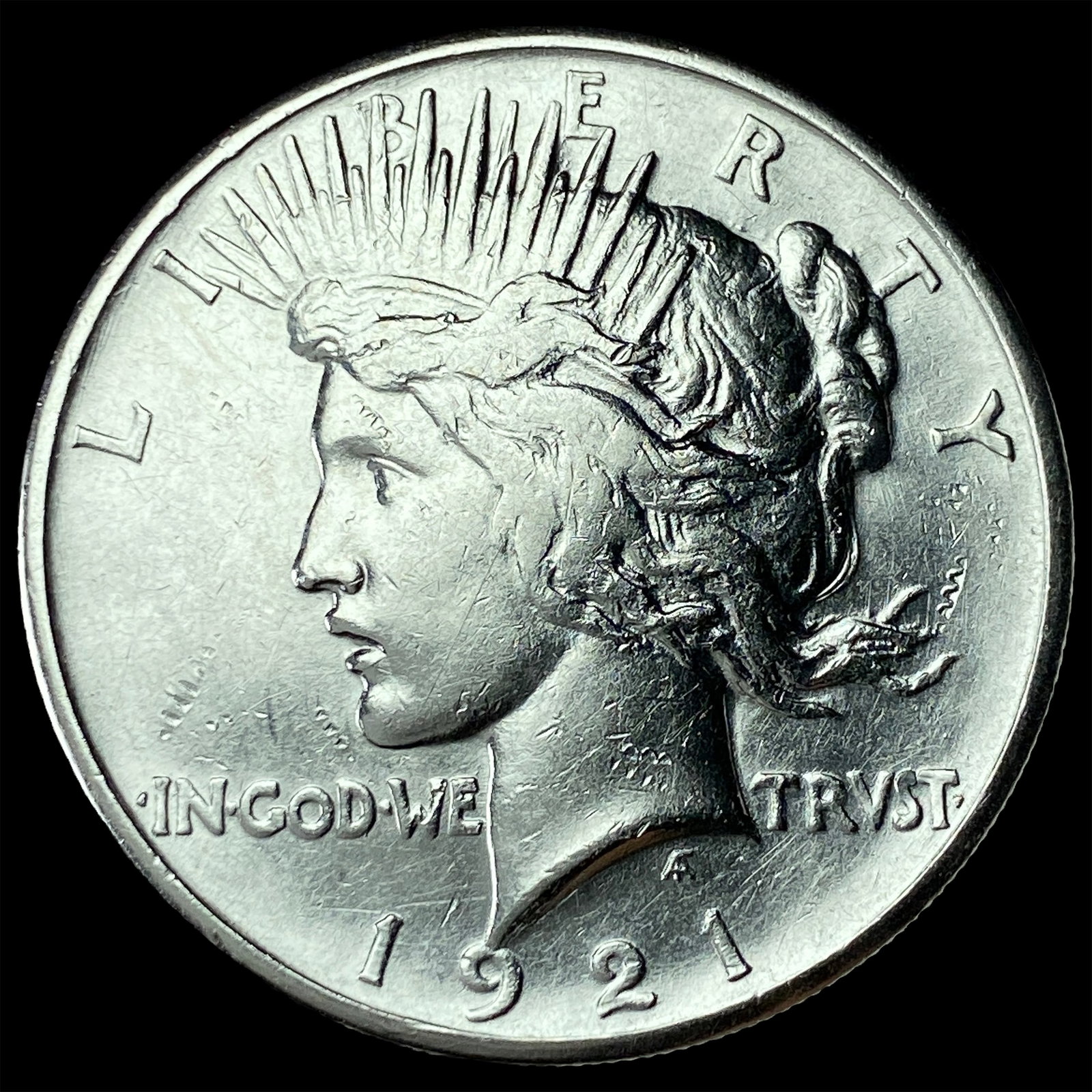 1921 Silver Peace Dollar UNCIRCULATED: 1921 Silver Peace Dollar UNCIRCULATED