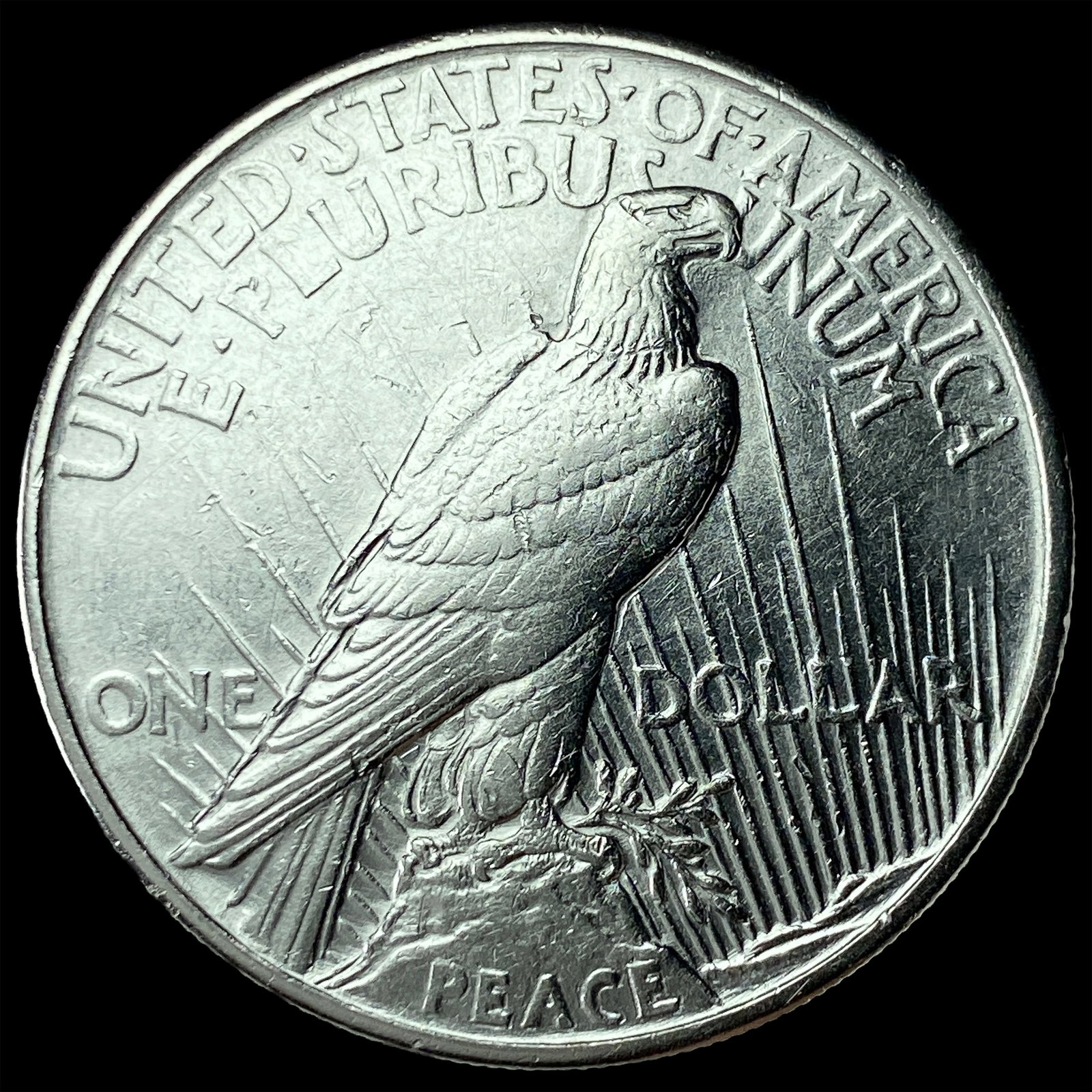 1921 Silver Peace Dollar UNCIRCULATED - 2