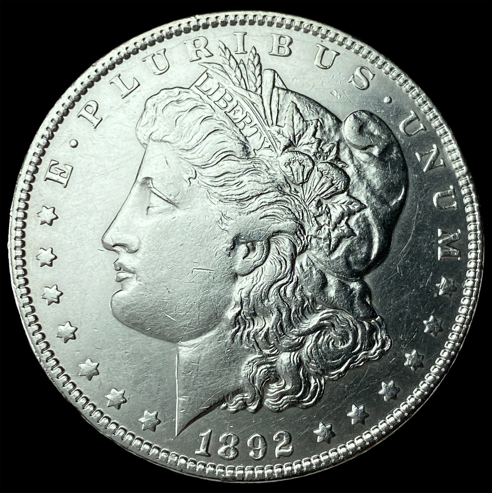1892 Morgan Silver Dollar UNCIRCULATED: 1892 Morgan Silver Dollar UNCIRCULATED