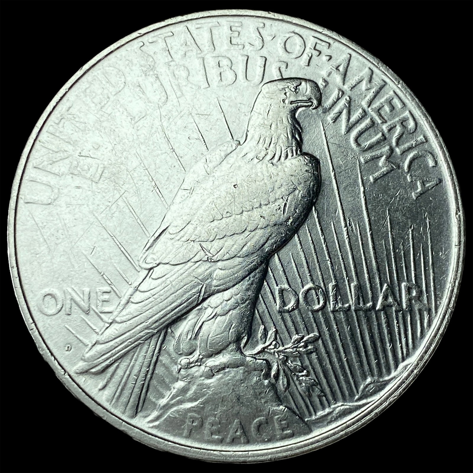 1927 Silver Peace Dollar UNCIRCULATED - 2