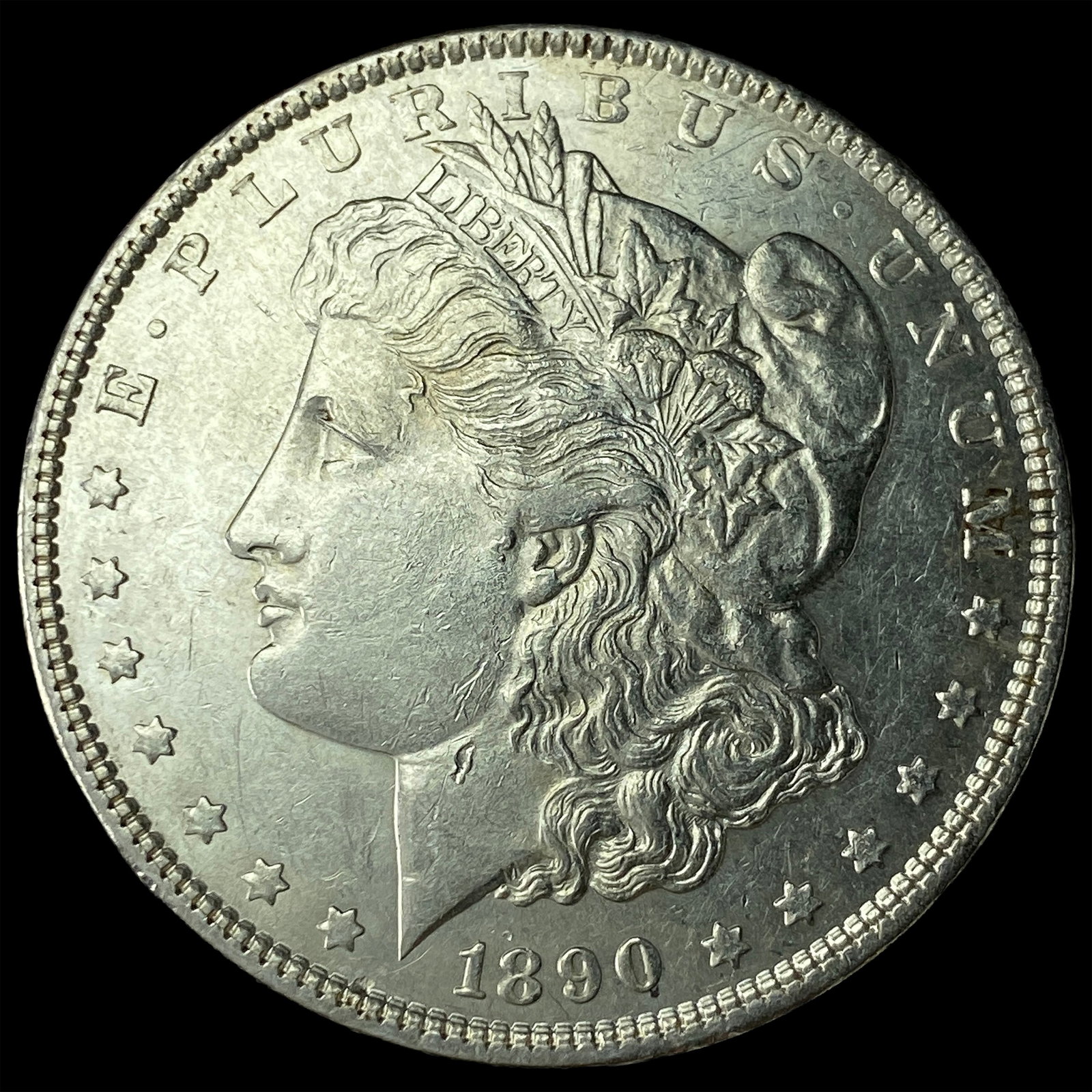 1890 Morgan Silver Dollar UNCIRCULATED: 1890 Morgan Silver Dollar UNCIRCULATED