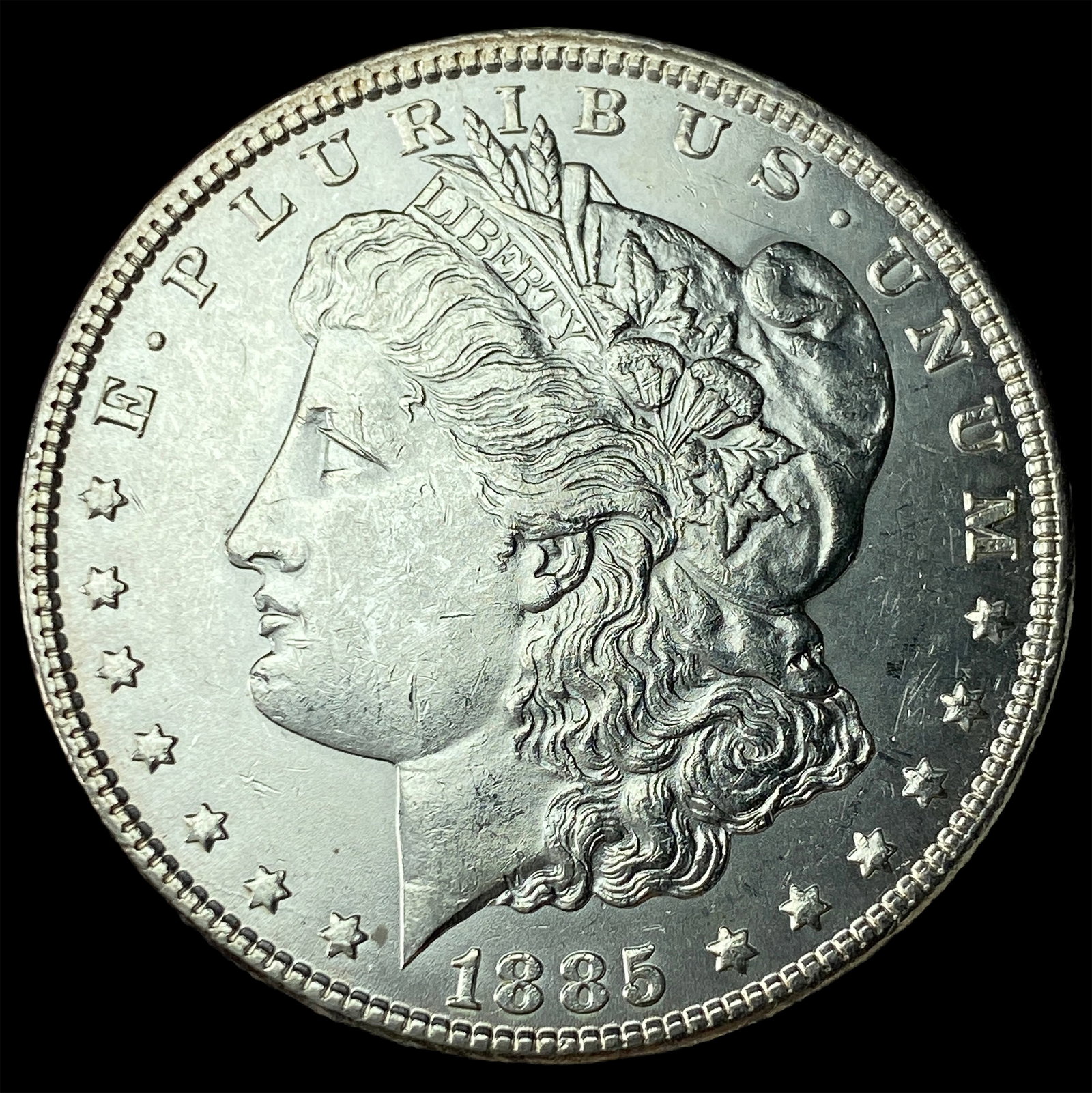 1885 Morgan Silver Dollar UNCIRCULATED: 1885 Morgan Silver Dollar UNCIRCULATED
