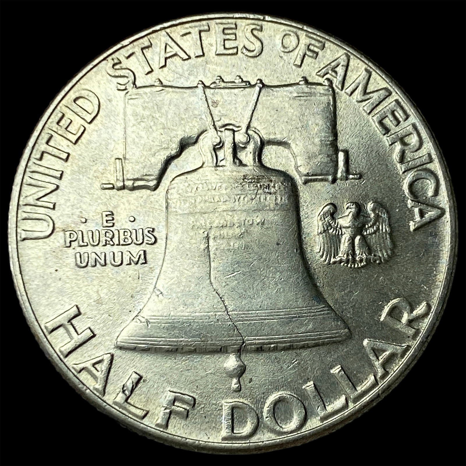 1950 Franklin Silver Half Dollar NEARLY UNCIRCULATED - 2