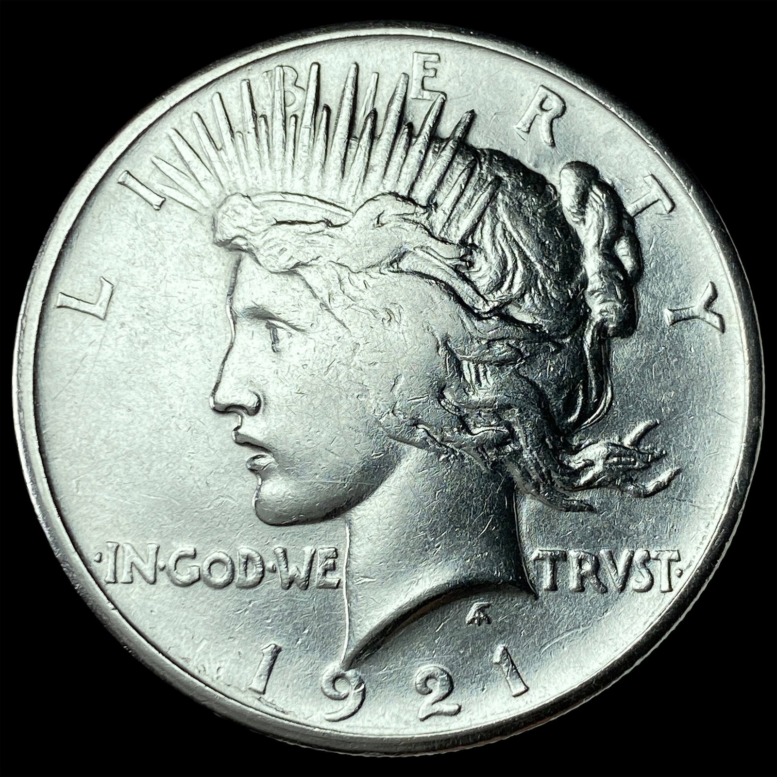 1921 Silver Peace Dollar UNCIRCULATED: 1921 Silver Peace Dollar UNCIRCULATED