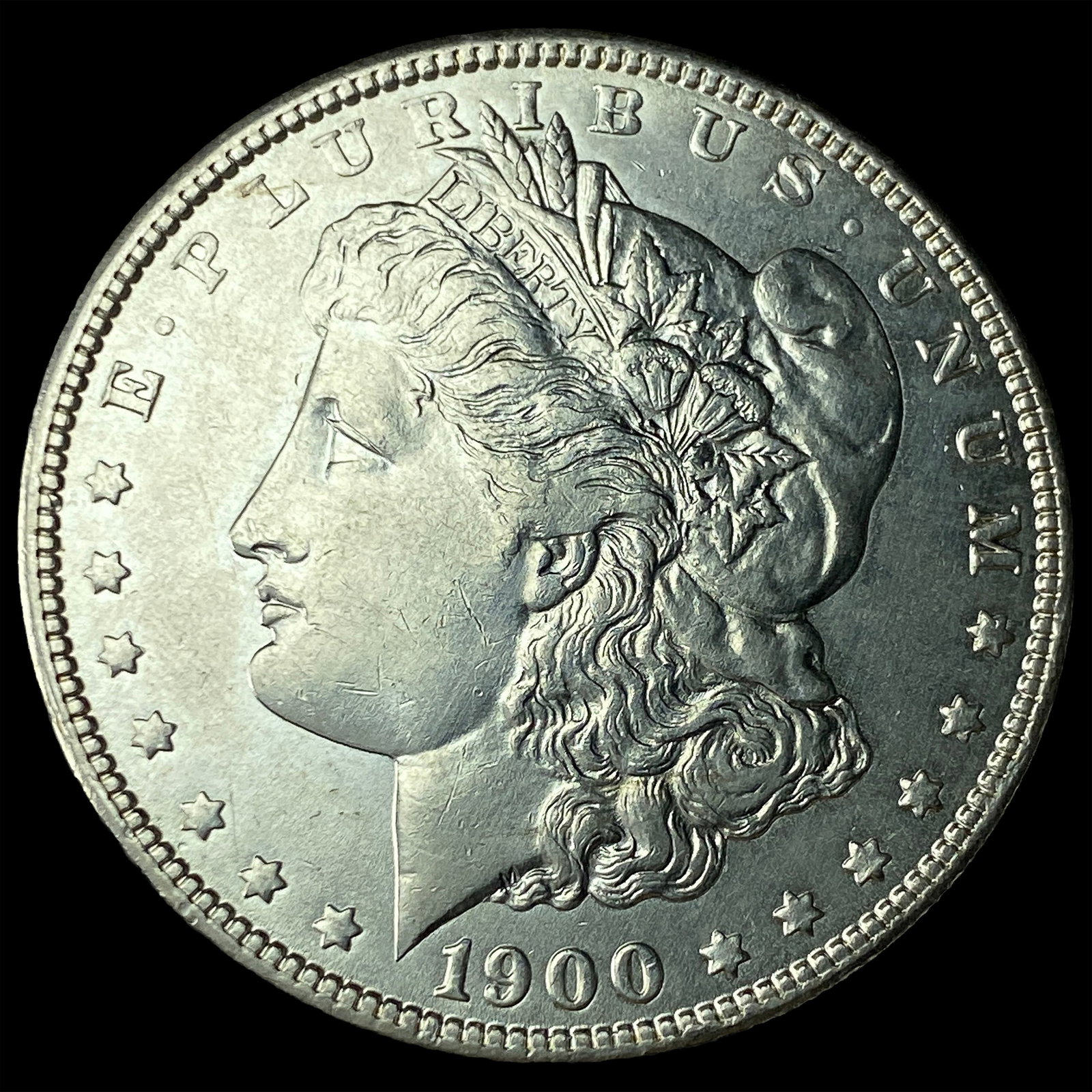1900 Morgan Silver Dollar CHOICE AU: 1900 Morgan Silver Dollar CHOICE AU