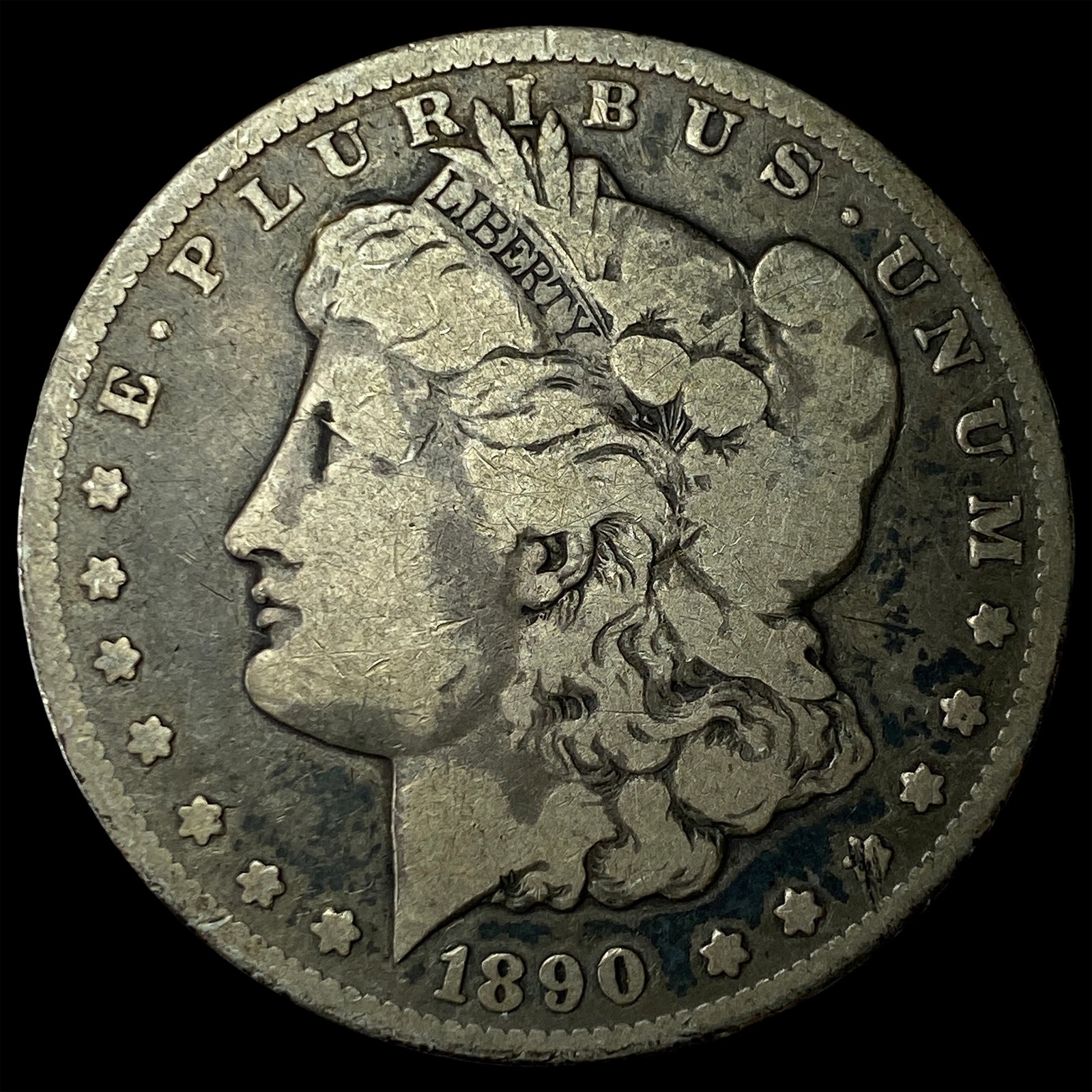 1890-O Silver Morgan Dollar NICELY CIRCULATED: 1890-O Silver Morgan Dollar NICELY CIRCULATED