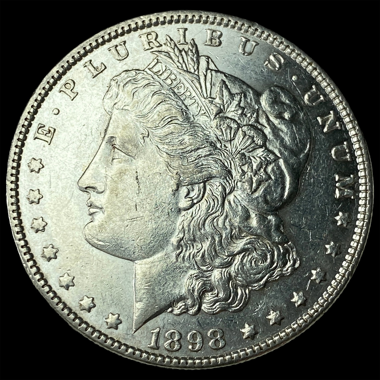 1898 Silver Morgan Dollar UNCIRCULATED: 1898 Silver Morgan Dollar UNCIRCULATED