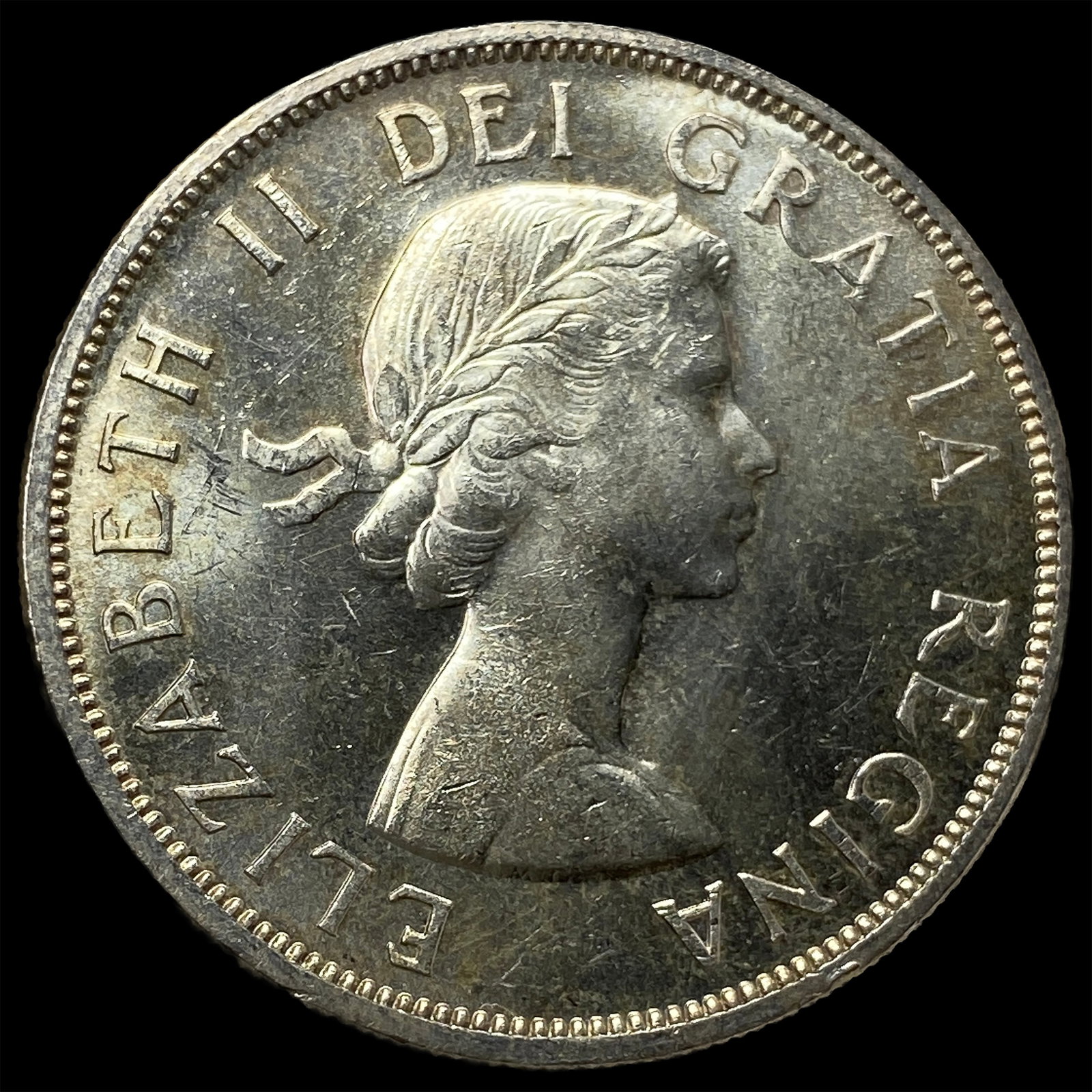 1958 Canada Silver Dollar (British Columbia) CHOICE BU (1 of 2)