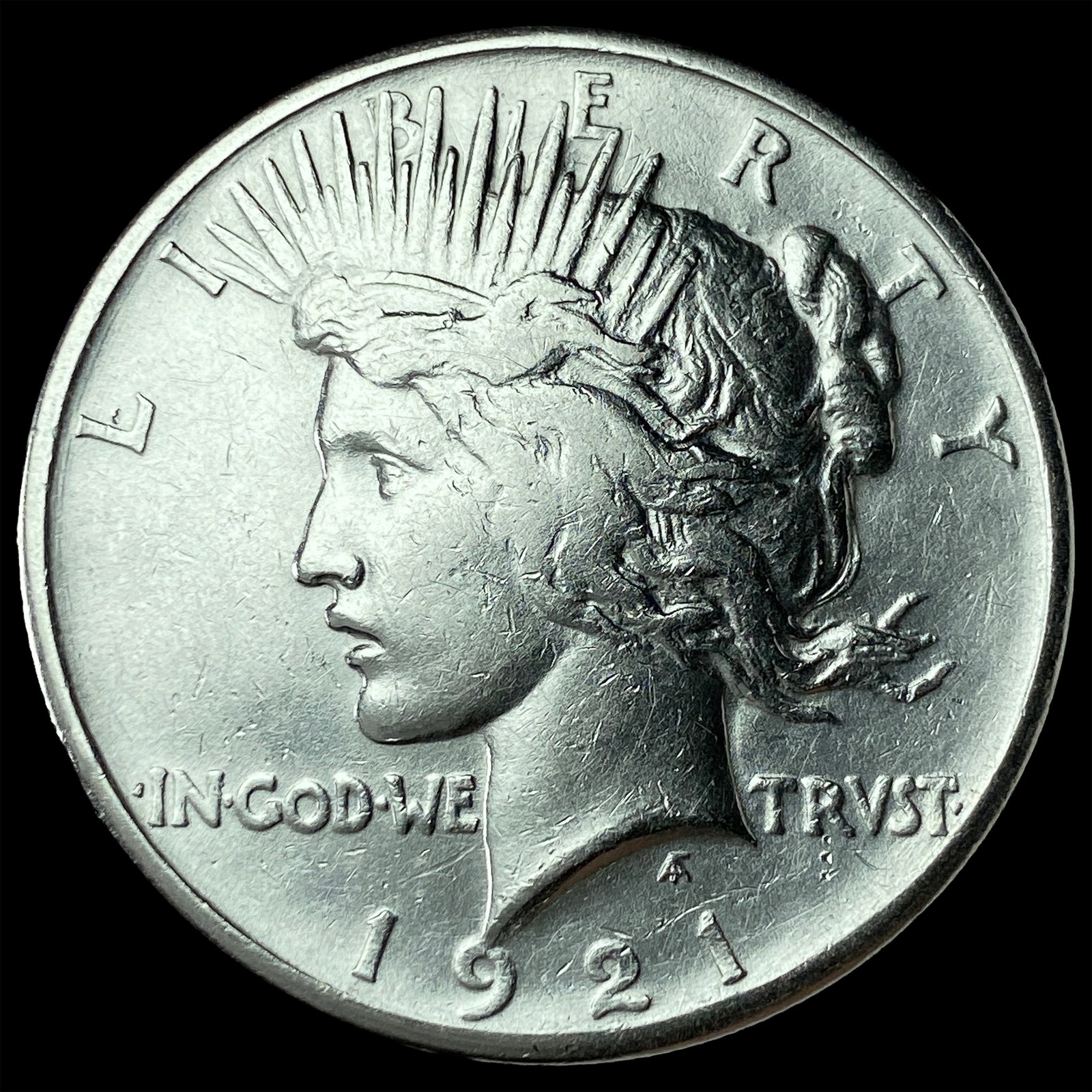 1921 Silver Peace Dollar UNCIRCULATED: 1921 Silver Peace Dollar UNCIRCULATED