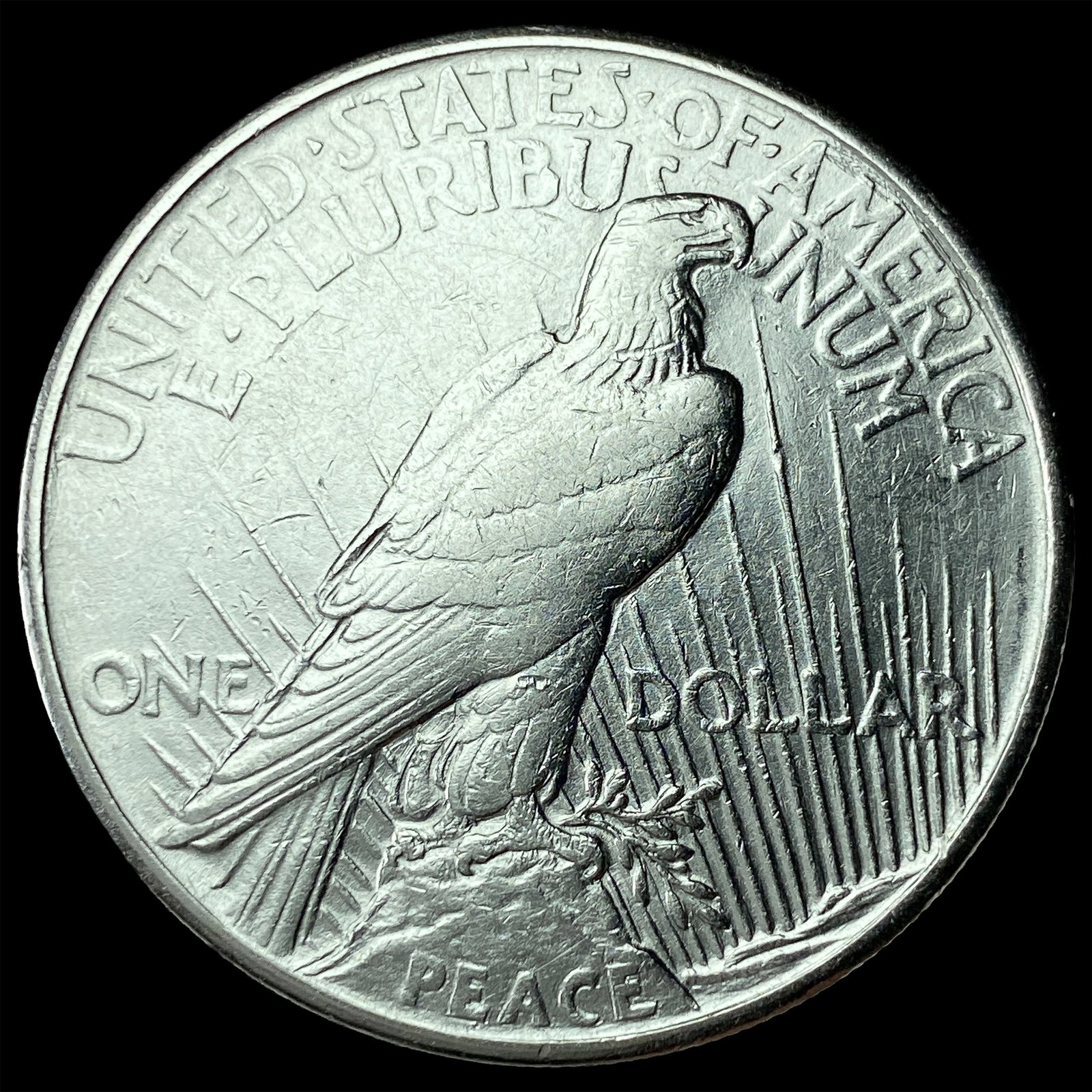 1921 Silver Peace Dollar UNCIRCULATED - 2