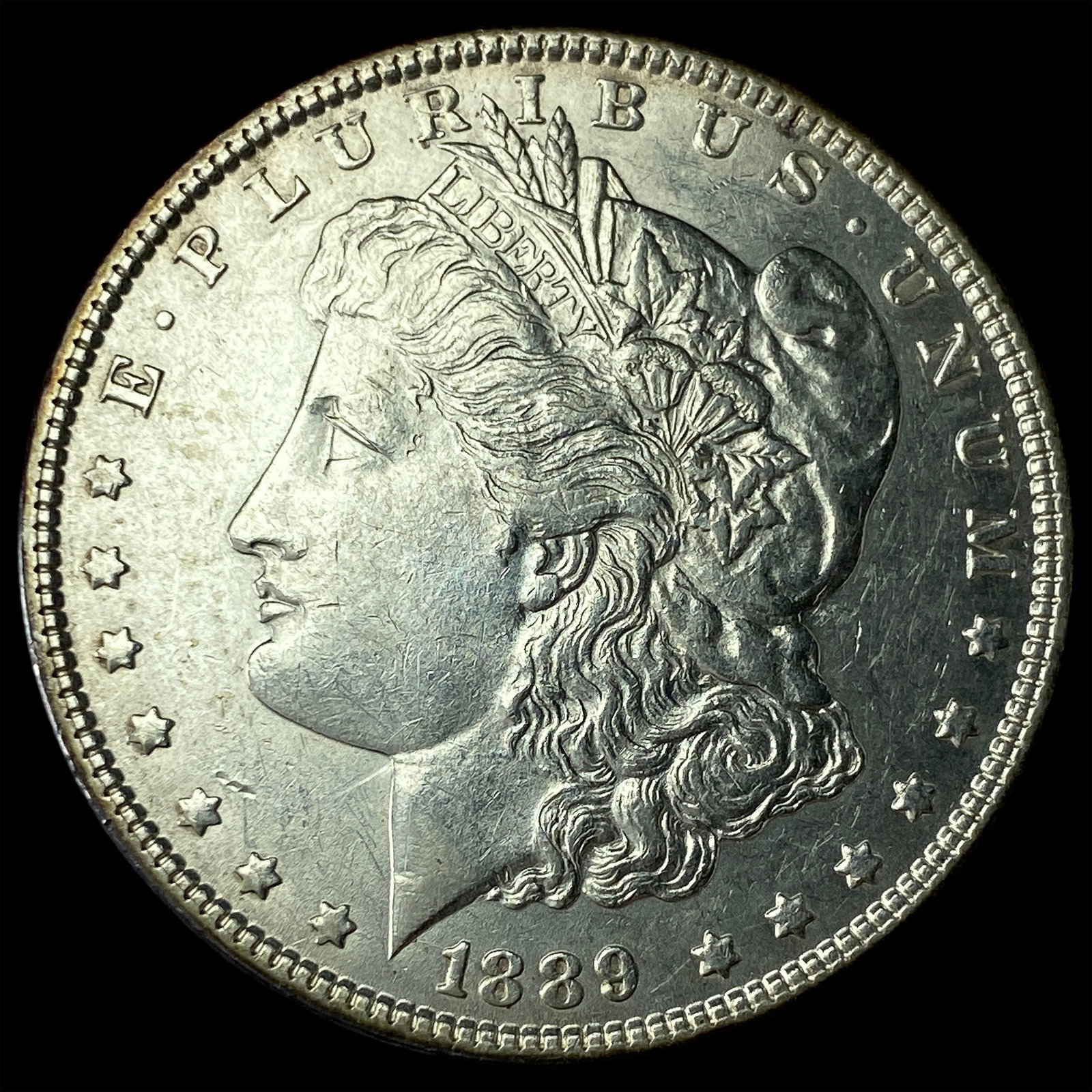 1889 Morgan Silver Dollar UNCIRCULATED: 1889 Morgan Silver Dollar UNCIRCULATED