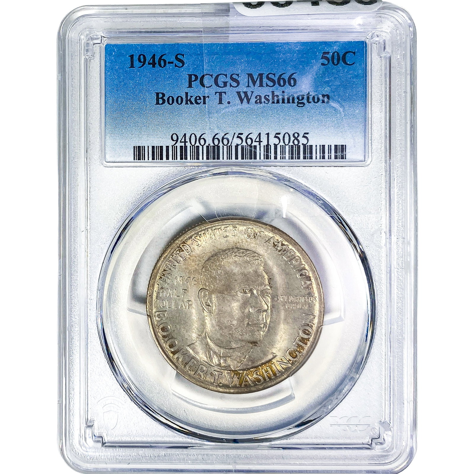 1946-S Booker T Half Dollar PCGS MS66: 1946-S Booker T Half Dollar PCGS MS66