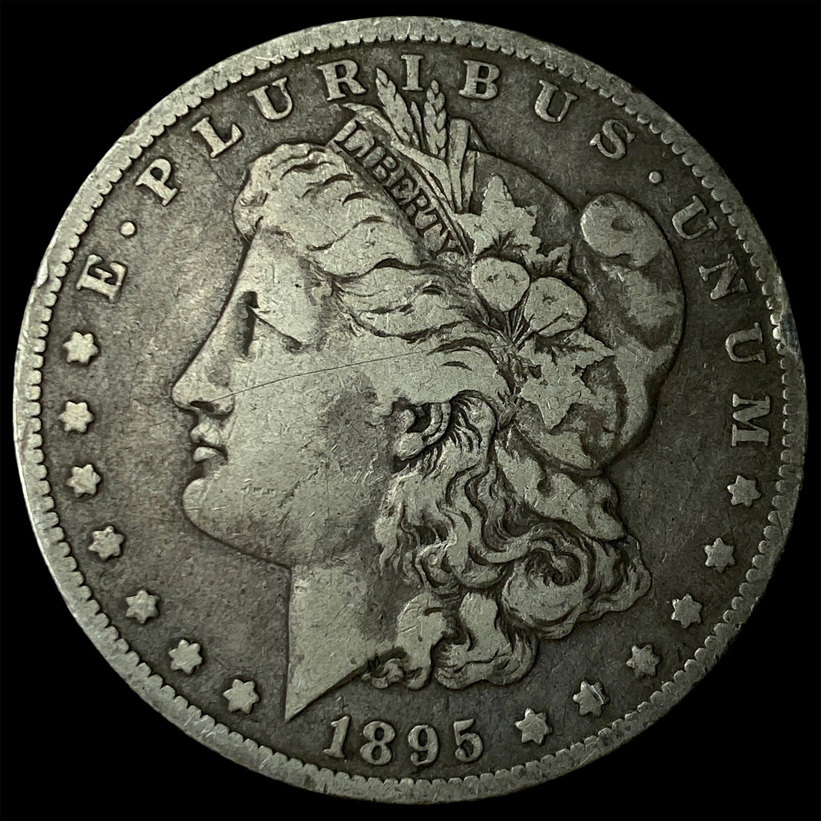 1895-O Silver Morgan Dollar NEARLY UNCIRCULATED: 1895-O Silver Morgan Dollar NEARLY UNCIRCULATED