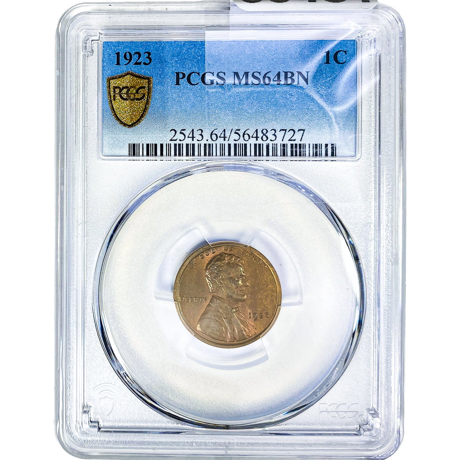 1923 Wheat Cent PCGS MS64 BN (1 of 2)