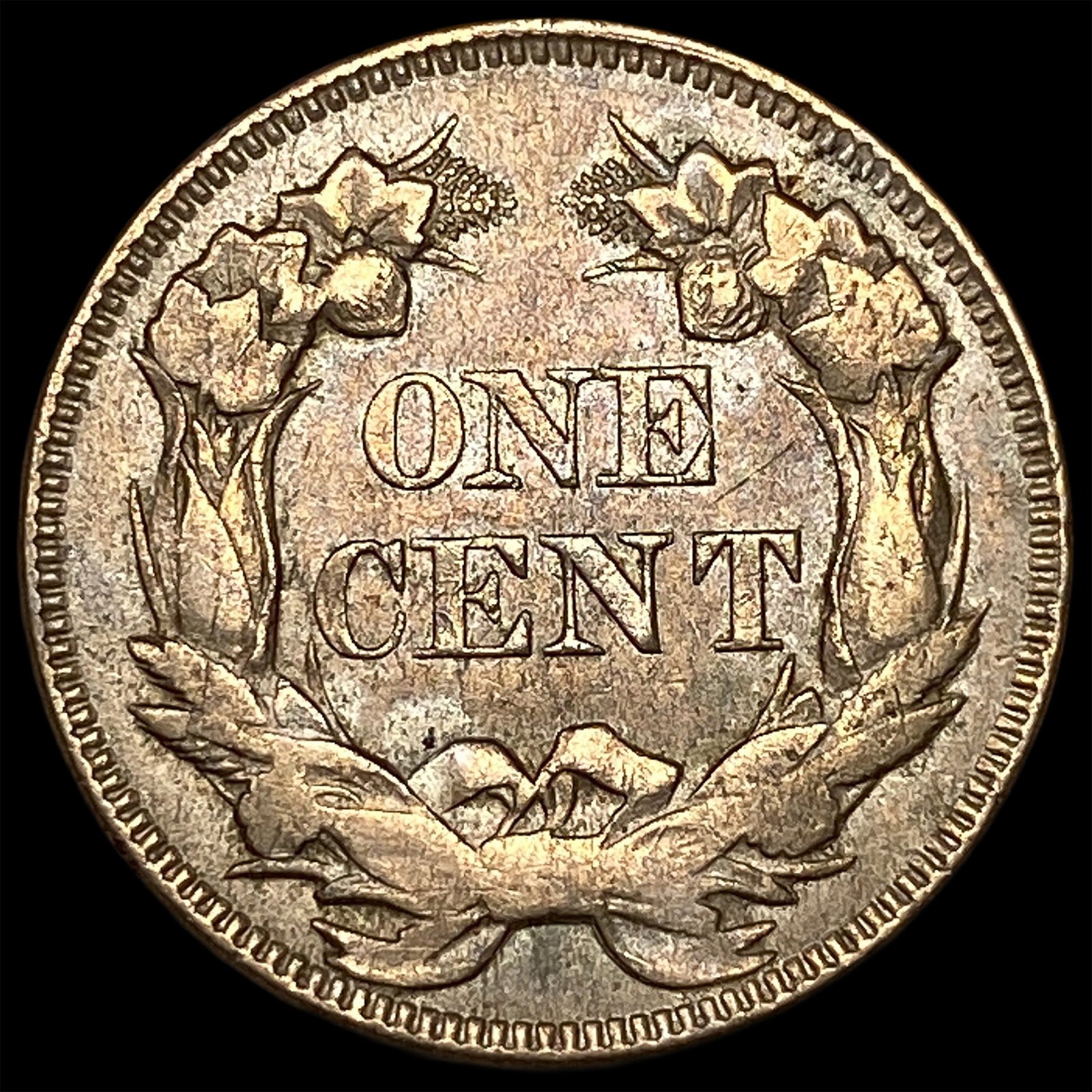 1857 Flying Eagle Cent CHOICE AU - 2