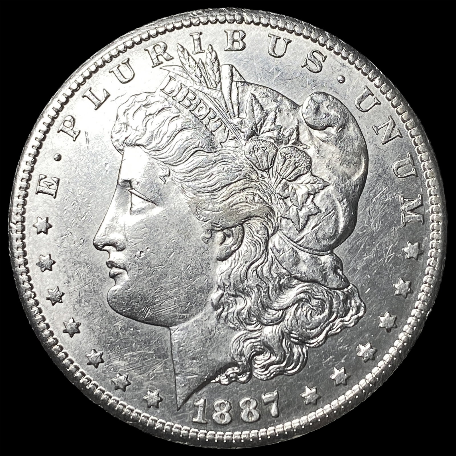 1887-S Silver Morgan Dollar UNCIRCULATED: 1887-S Silver Morgan Dollar UNCIRCULATED