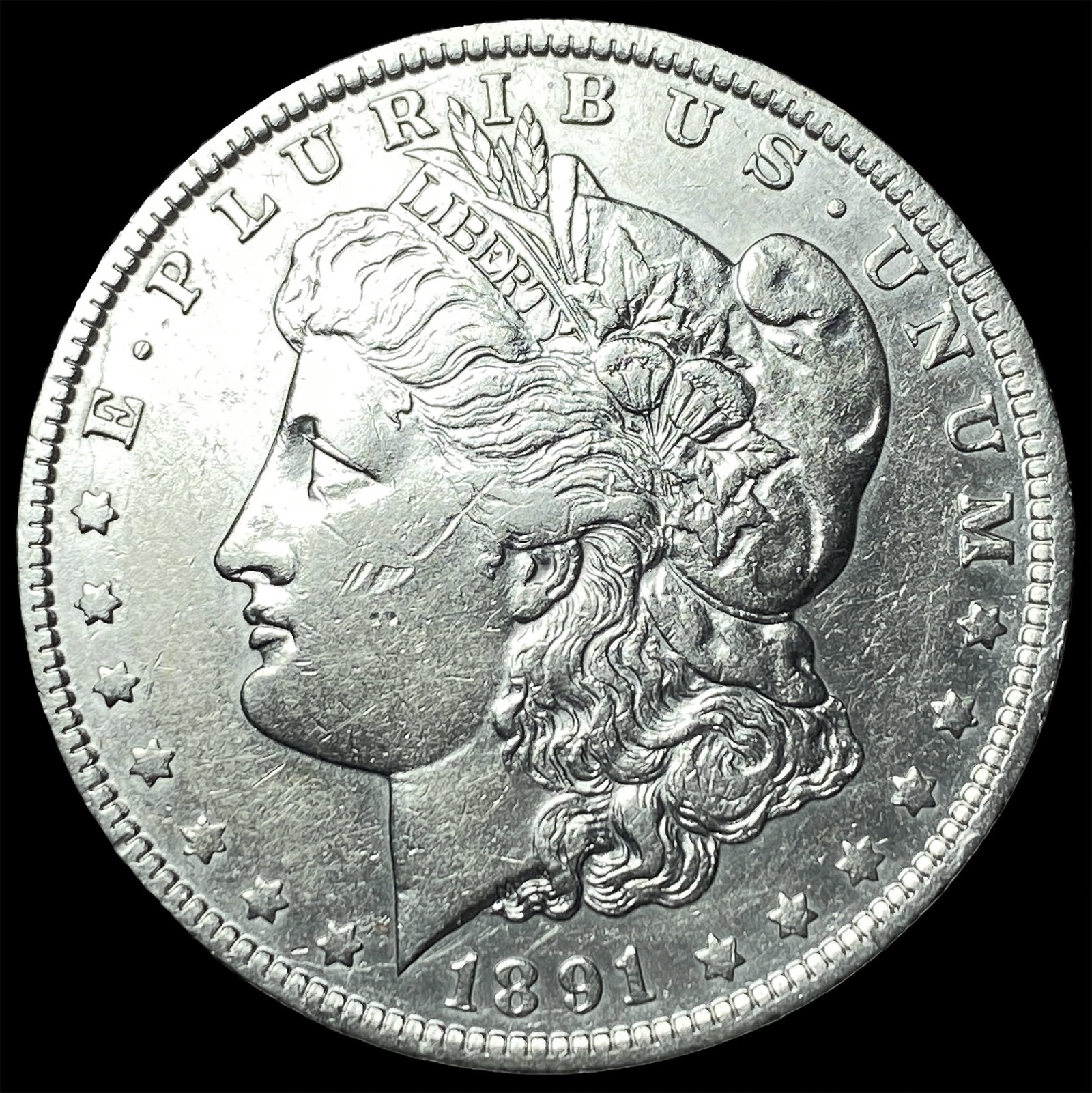 1891-O Silver Morgan Dollar CLOSELY UNCIRCULATED: 1891-O Silver Morgan Dollar CLOSELY UNCIRCULATED