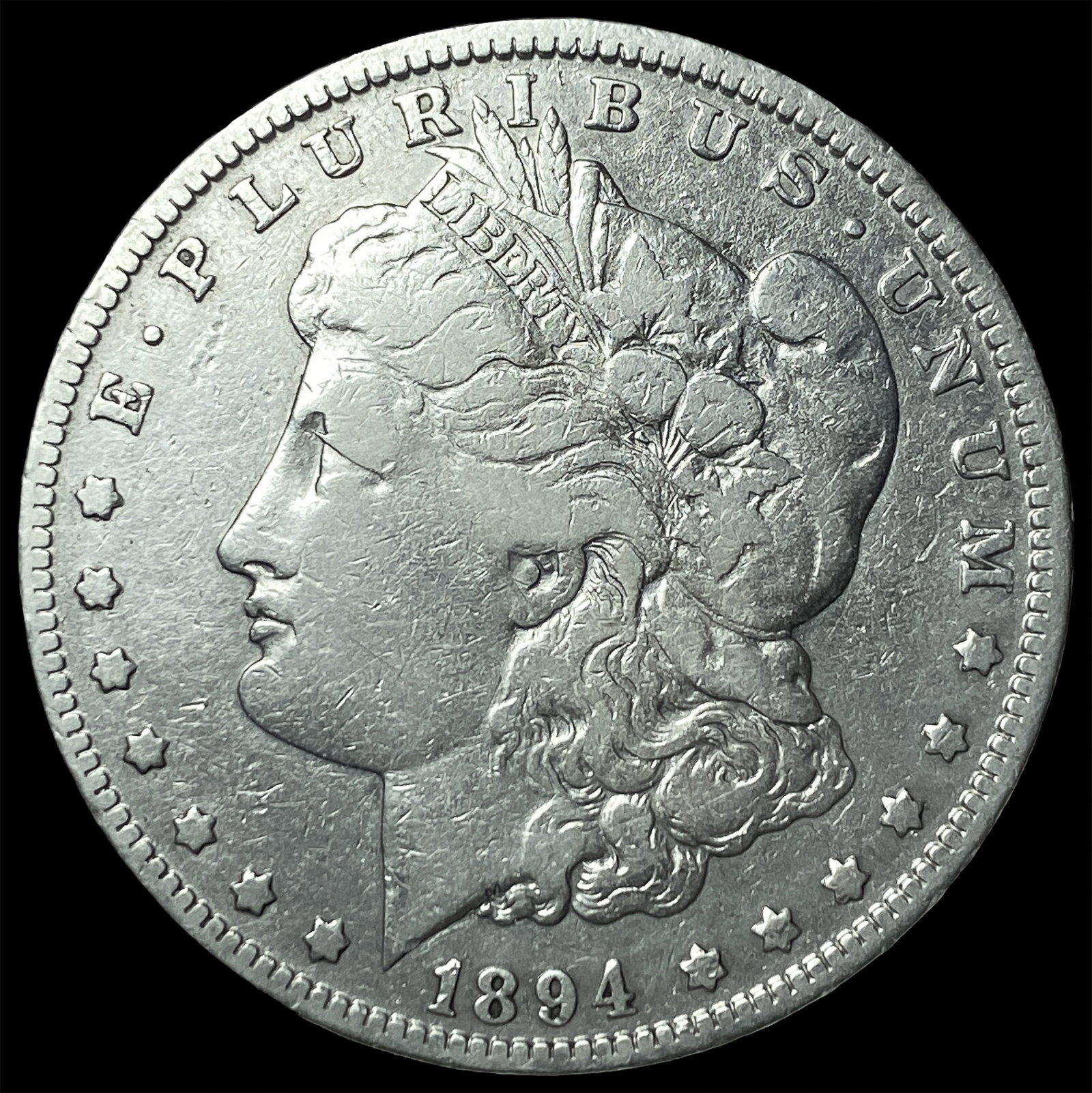 1894-O Silver Morgan Dollar HIGH GRADE (1 of 2)