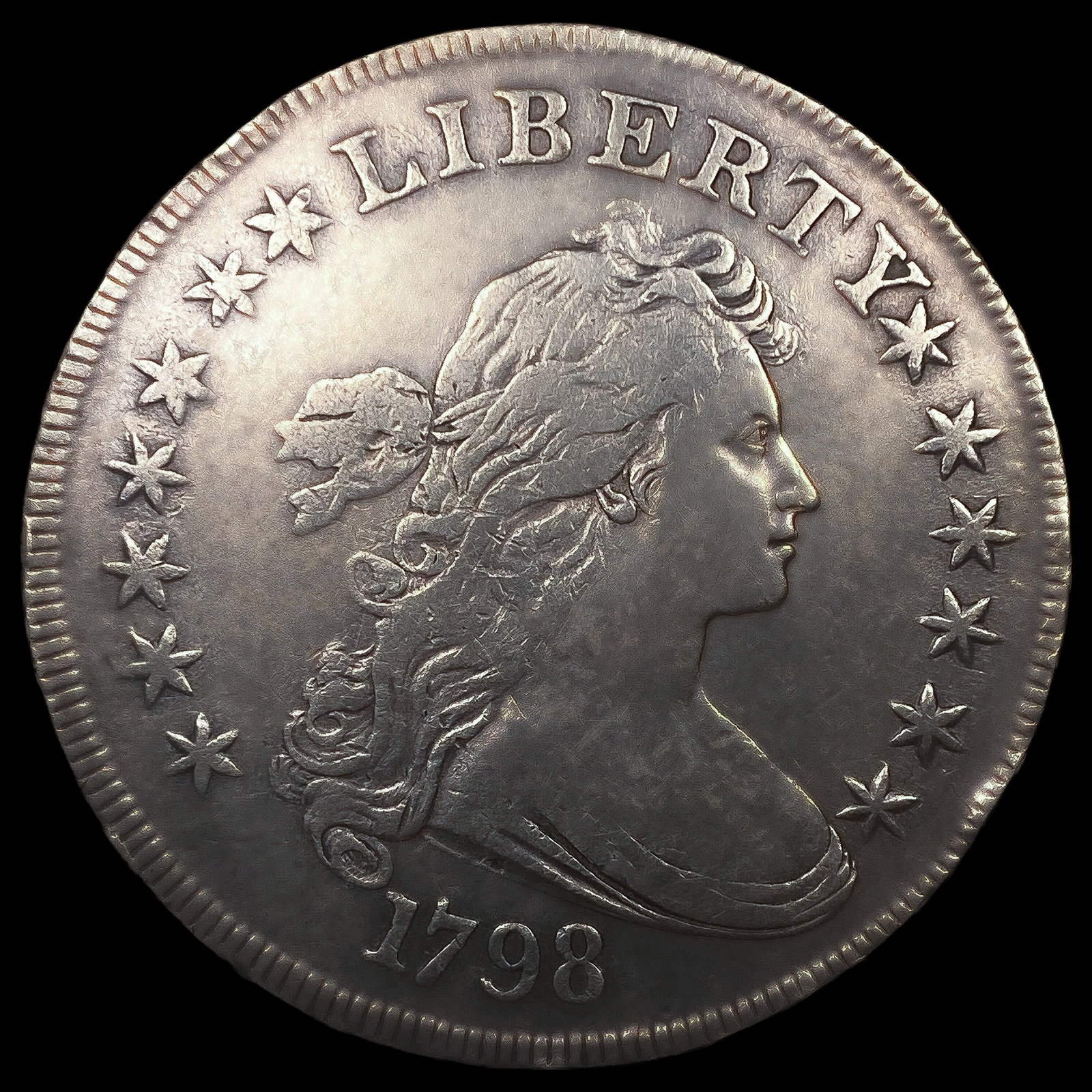 1798 Draped Bust Dollar: 1798 Draped Bust Dollar