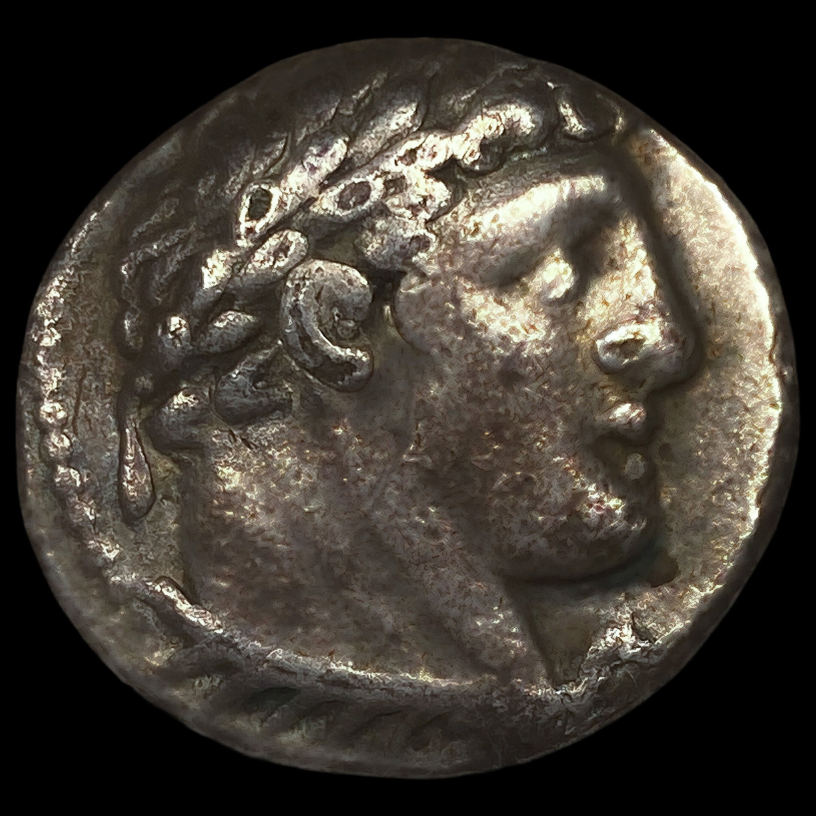 76 BC Phoenicia Half Shekel; Tyre: 76 BC Phoenicia Half Shekel; Tyre