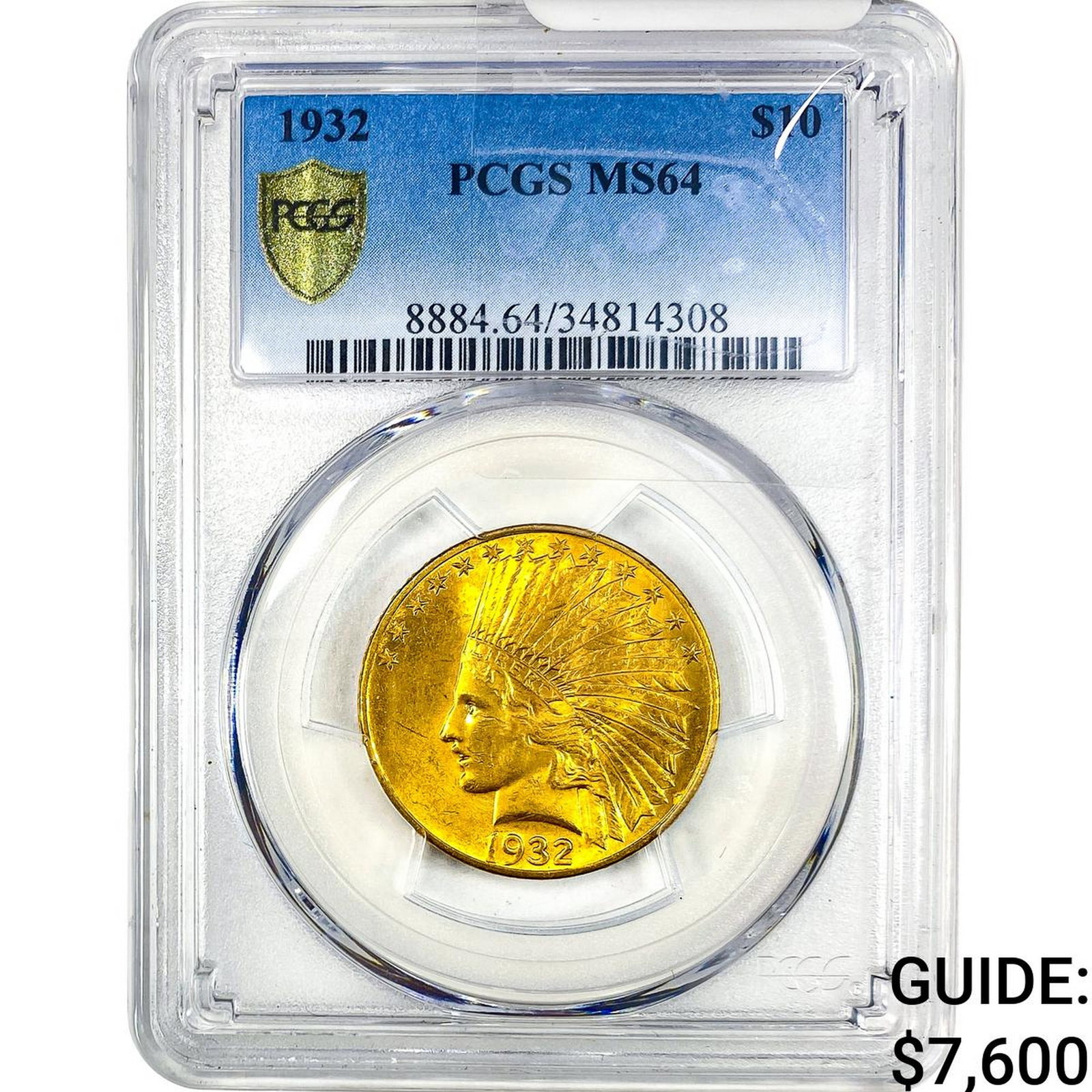 1932 $10 Gold Eagle PCGS MS64 (1 of 4)